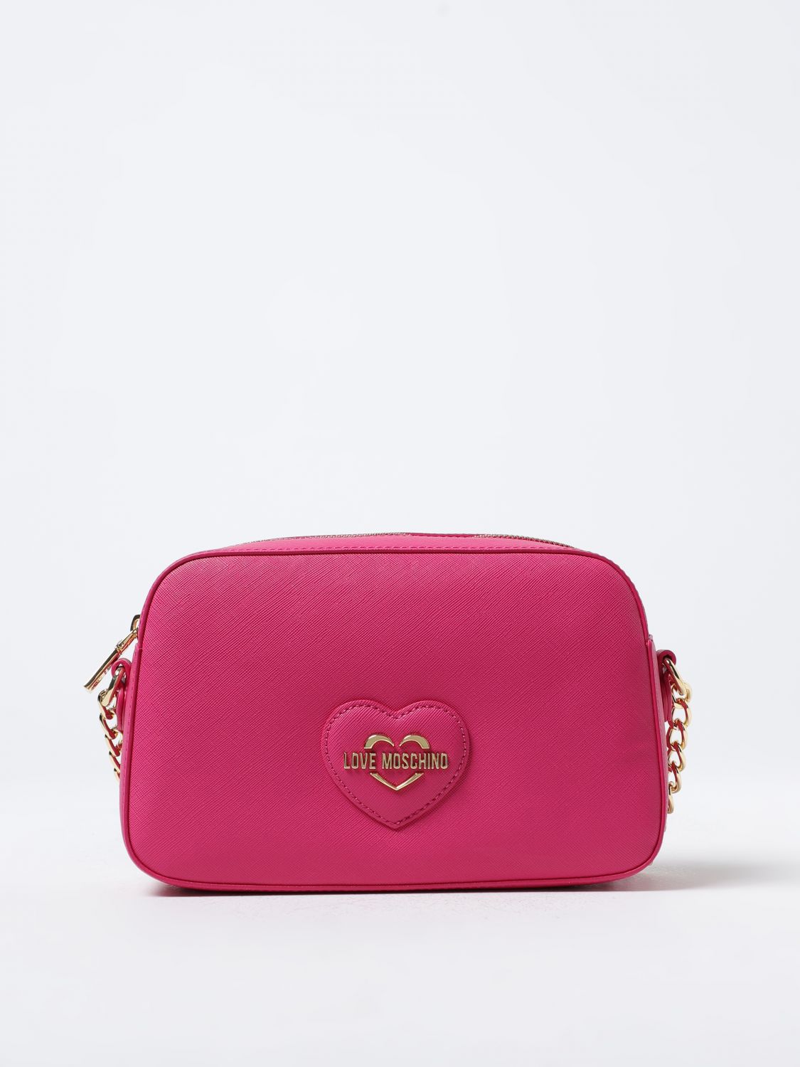 Love Moschino Crossbody Bags LOVE MOSCHINO Woman colour Fuchsia