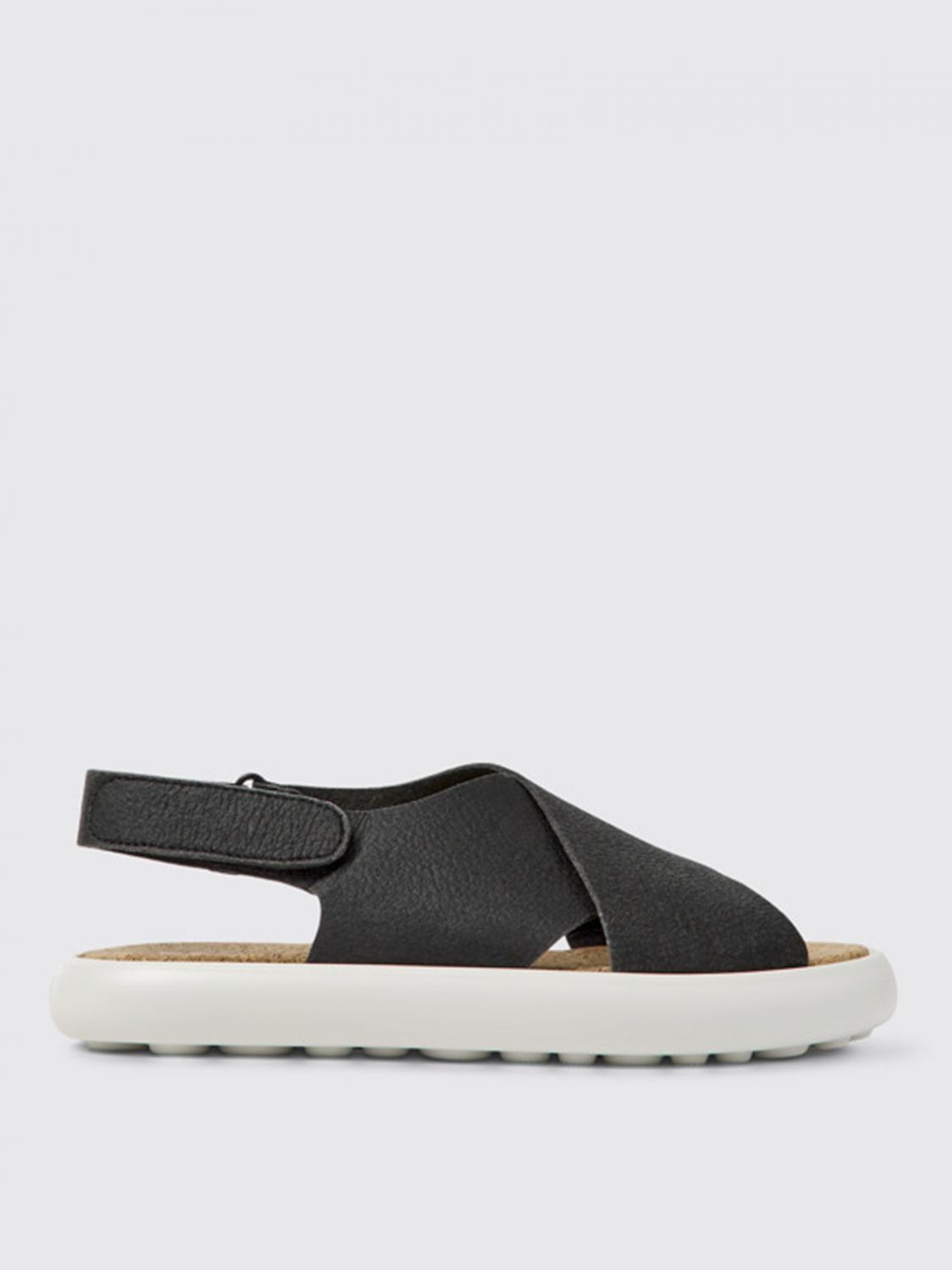 Camper Flat Sandals CAMPER Woman colour Black