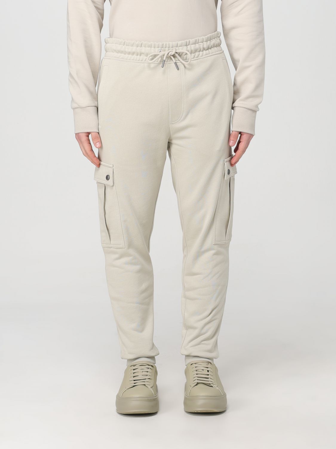 BOSS Trousers BOSS Men colour Beige