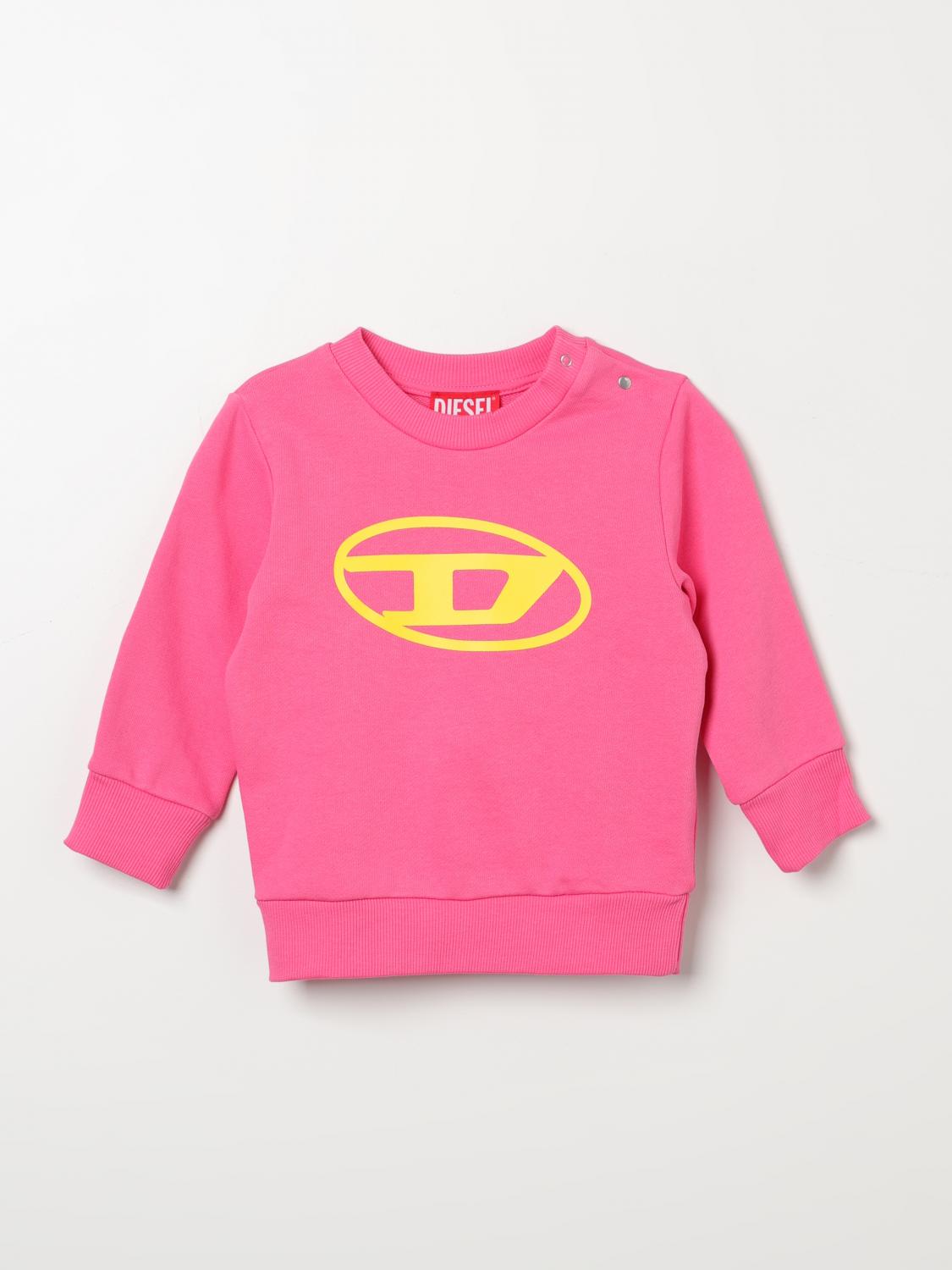 Diesel Jumper DIESEL Kids colour Fuchsia