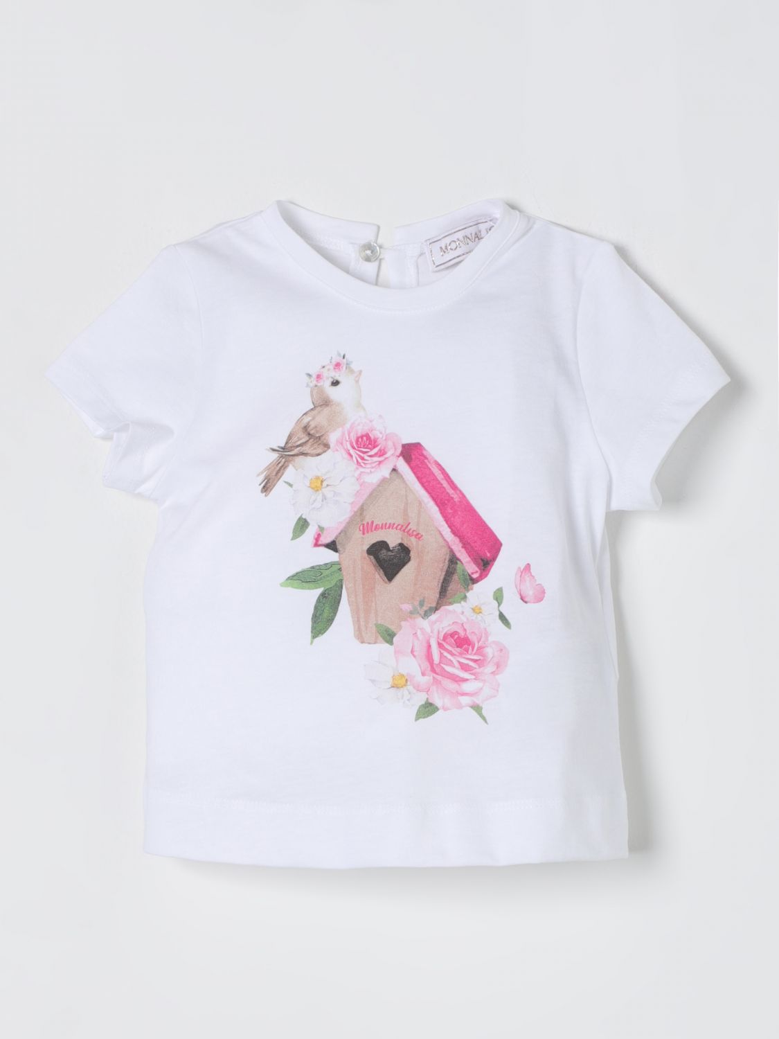 Monnalisa T-Shirt MONNALISA Kids colour White