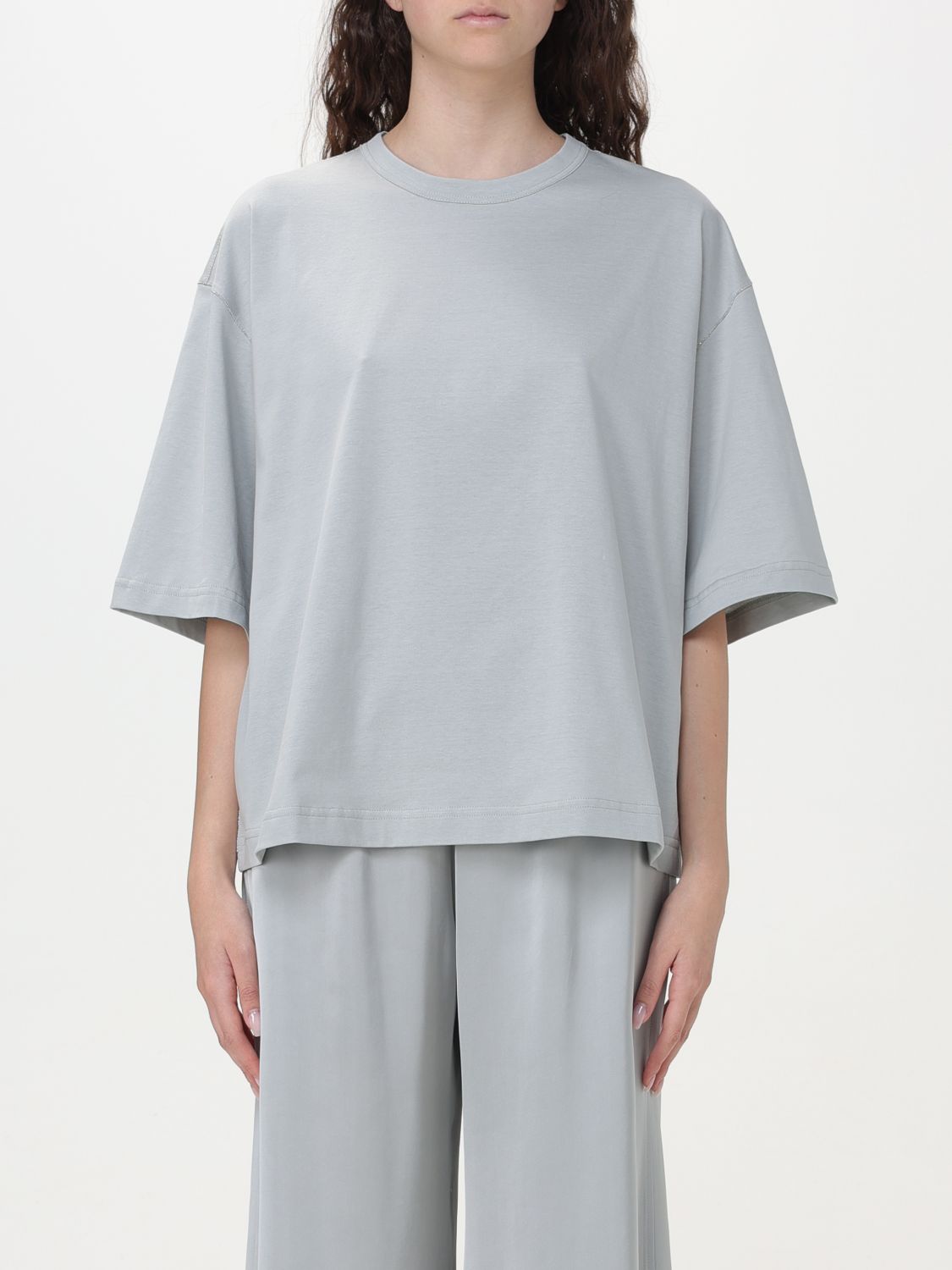 Fabiana Filippi T-Shirt FABIANA FILIPPI Woman colour Grey