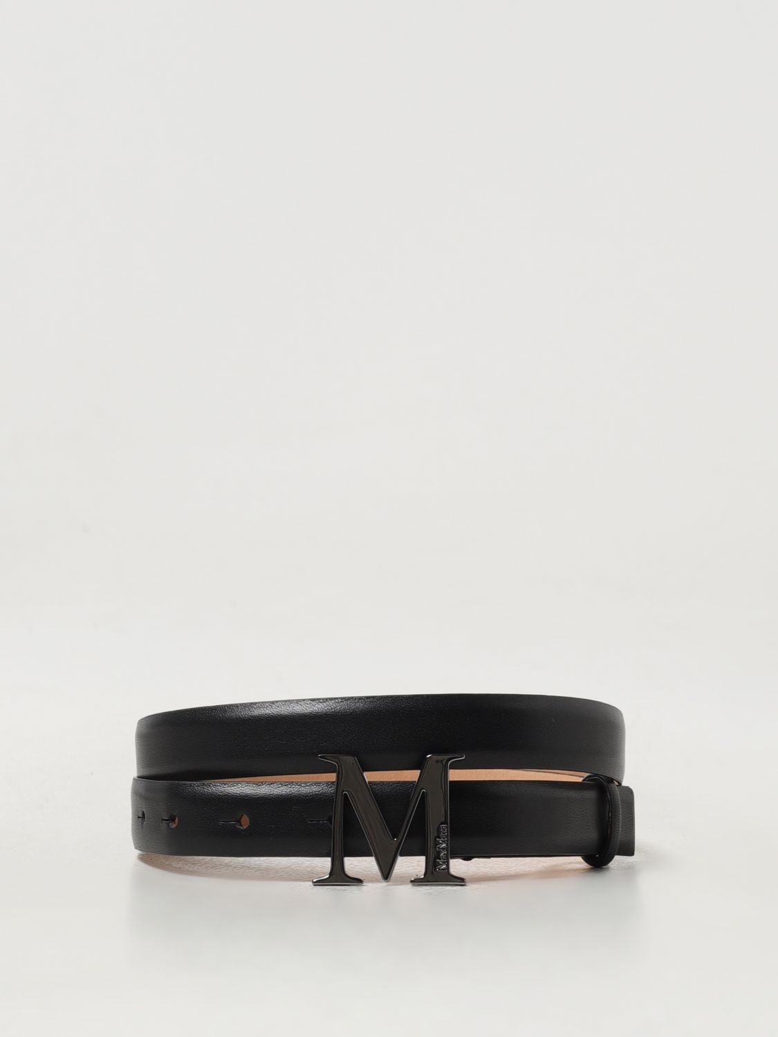 Max Mara Belt MAX MARA Woman colour Black