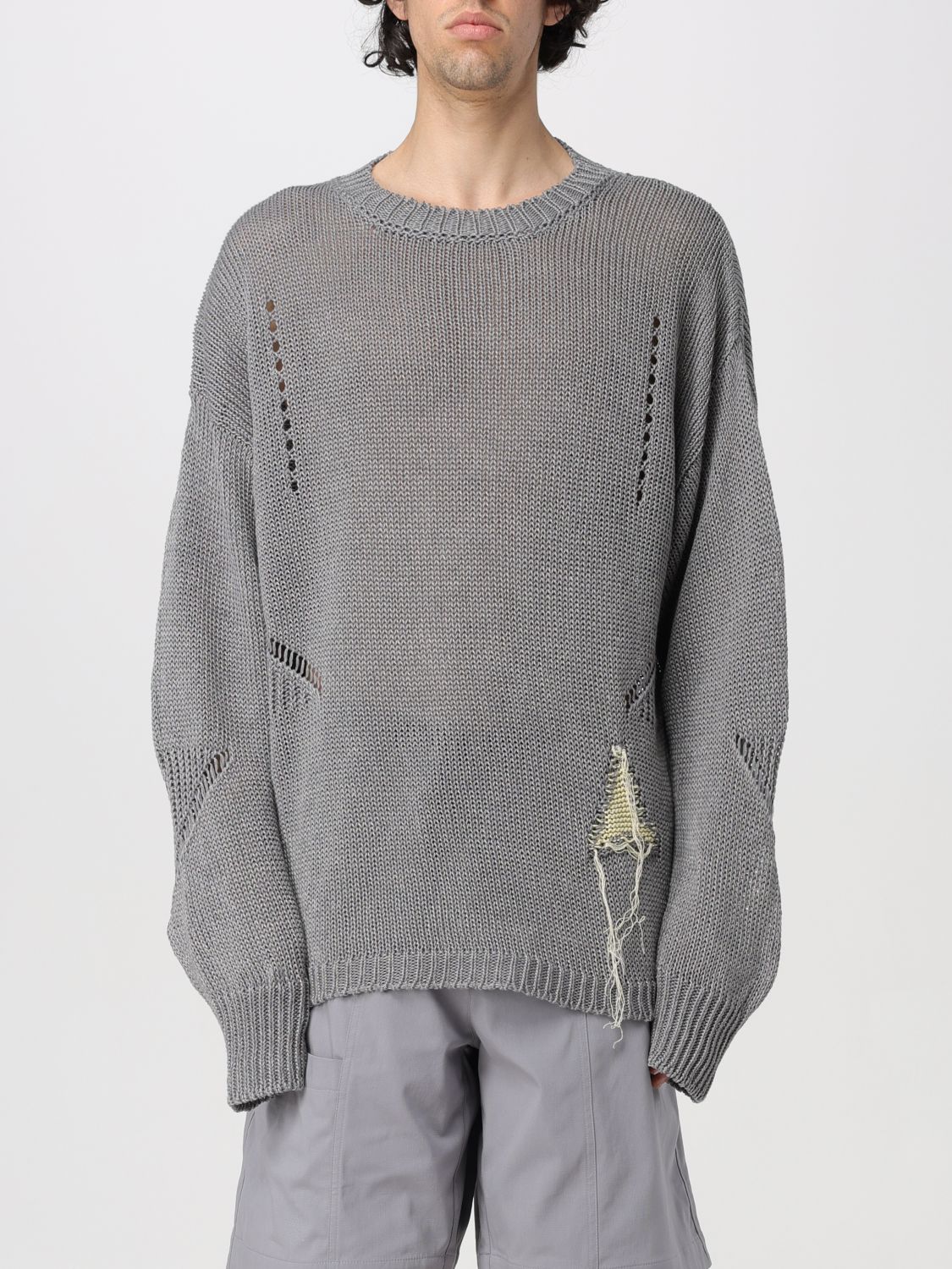 Roa Sweater ROA Men color Grey