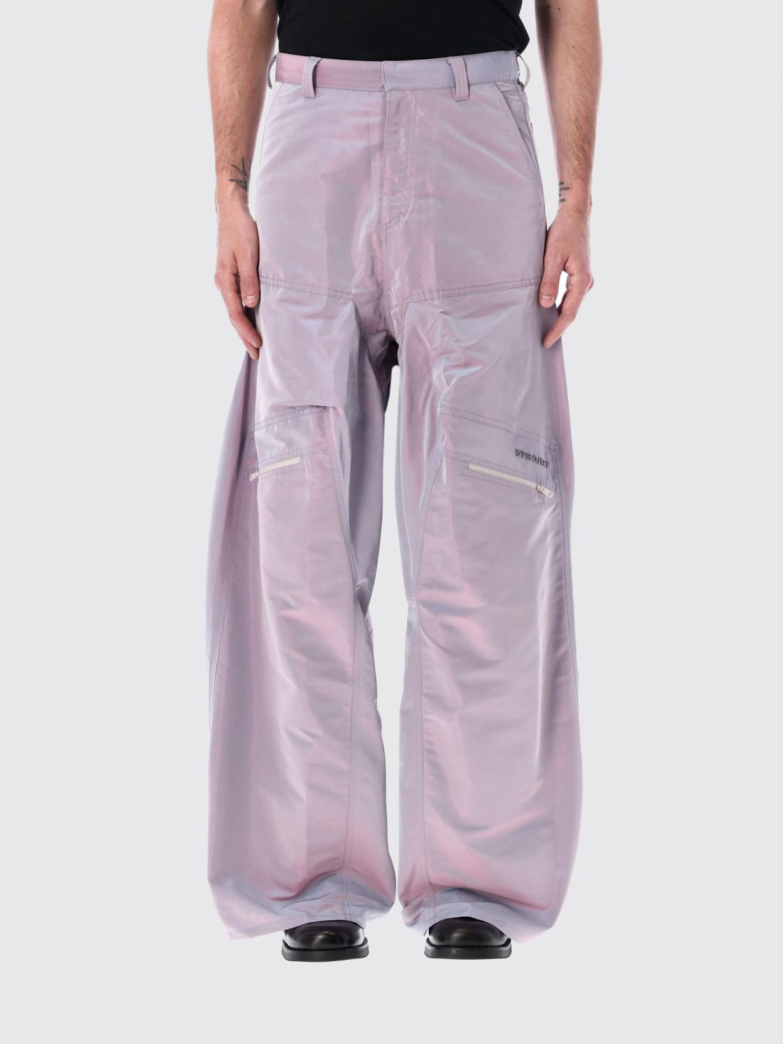 Y/Project Pants Y/PROJECT Men color Lilac