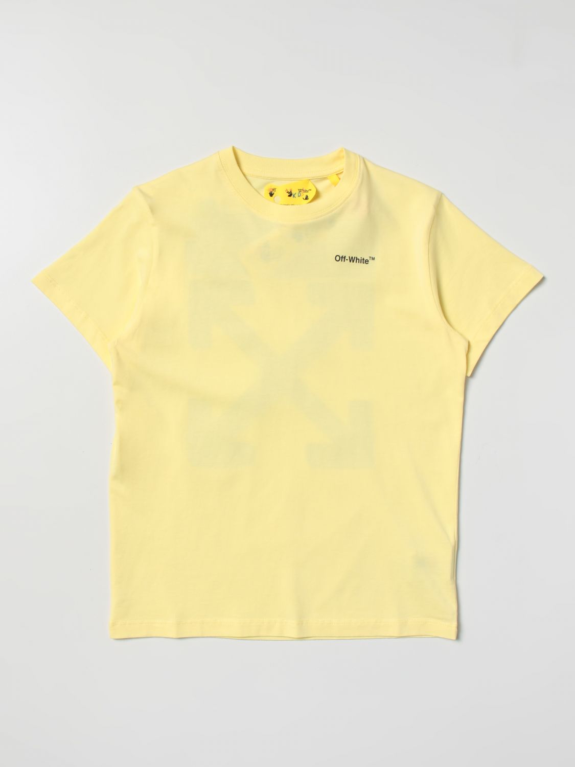 OFF-WHITE T-Shirt OFF-WHITE Kids colour Yellow