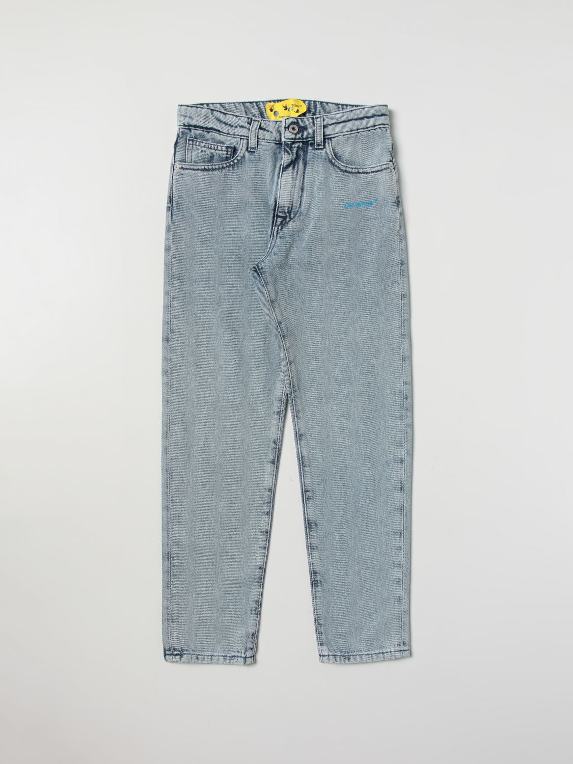 OFF-WHITE Jeans OFF-WHITE Kids colour Denim