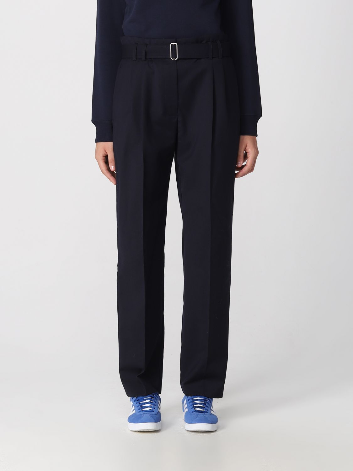 A.P.C. Trousers A.P.C. Woman colour Navy