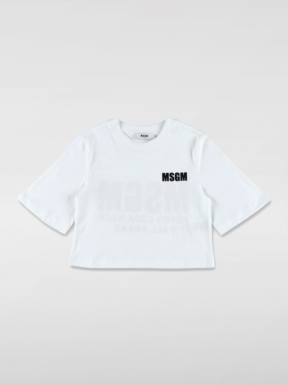 Msgm Kids T-Shirt MSGM KIDS Kids color White