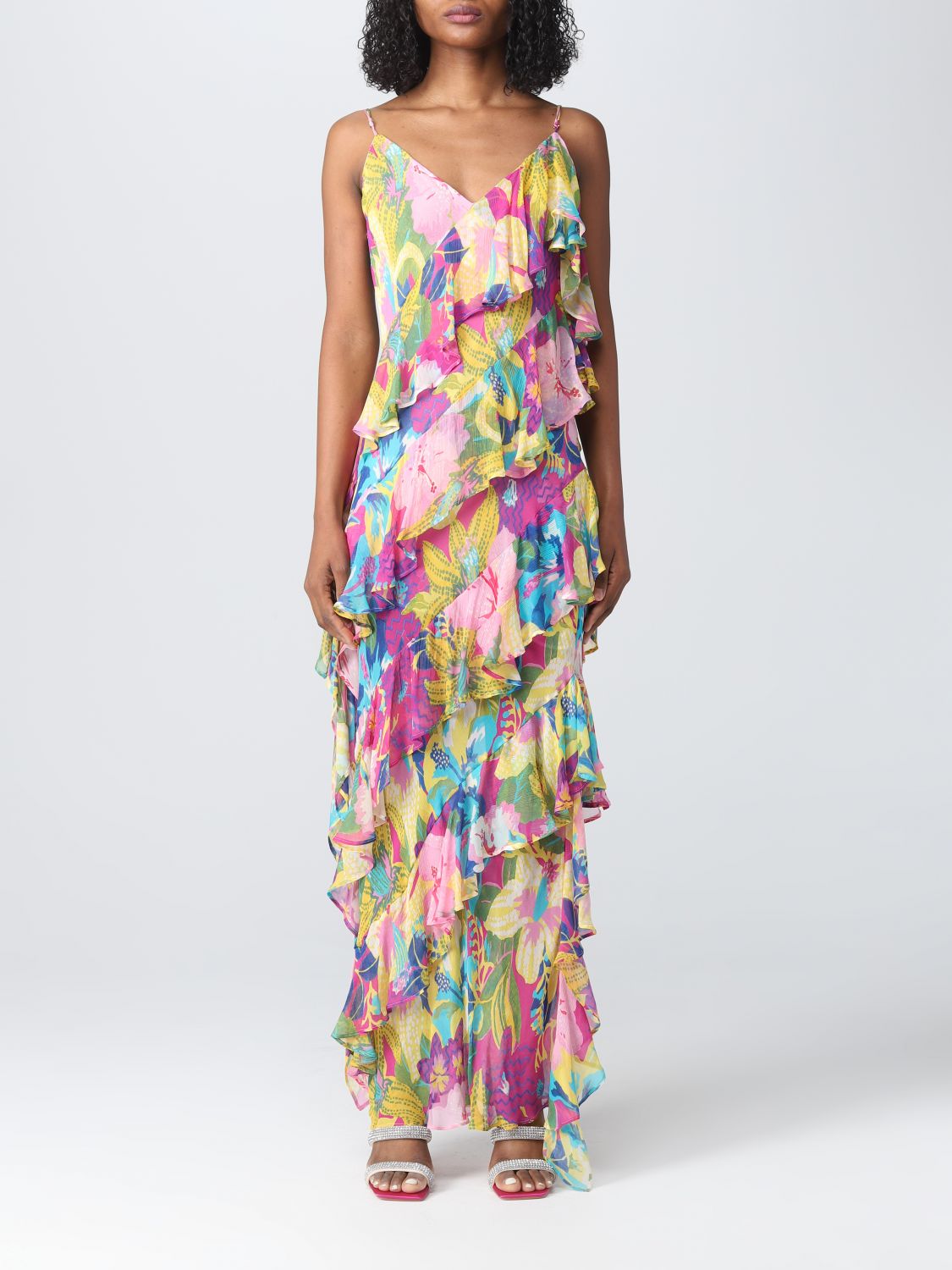 Msgm Dress MSGM Woman colour Multicolor