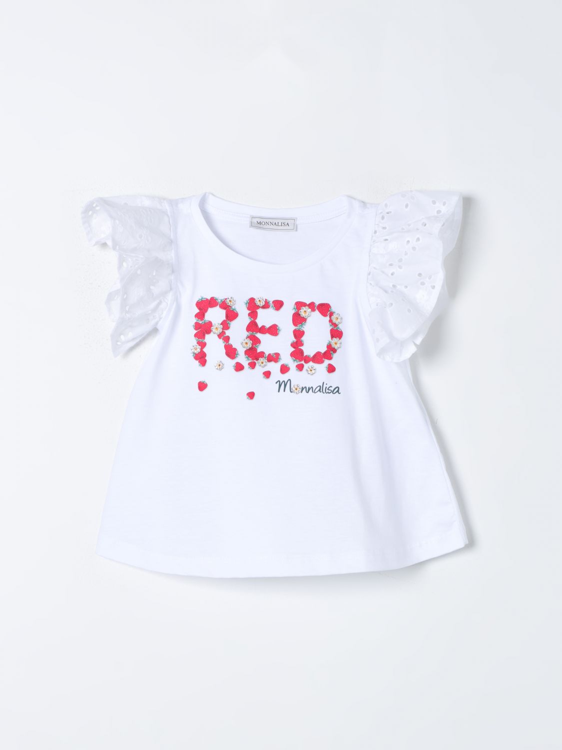 Monnalisa T-Shirt MONNALISA Kids colour White