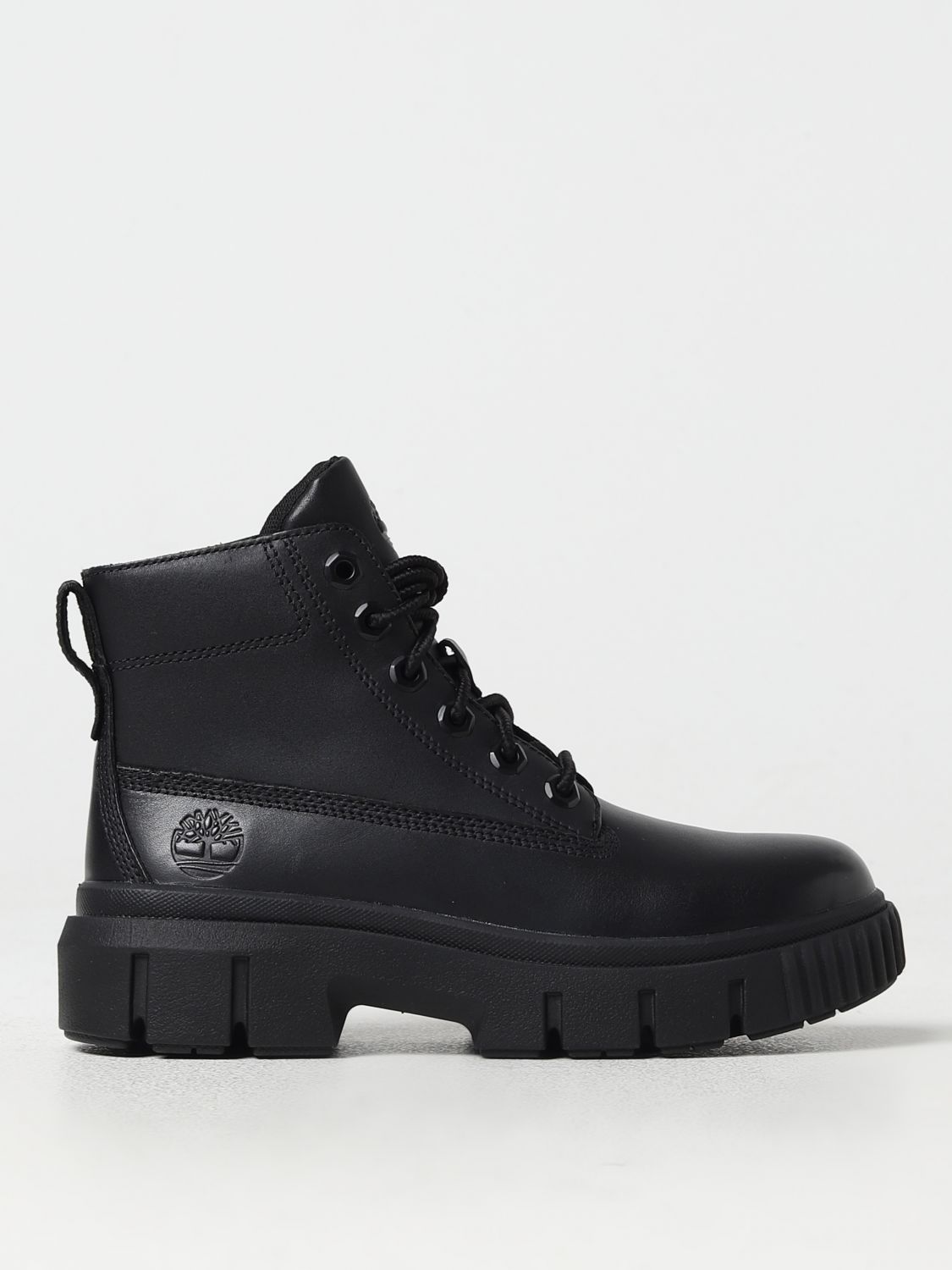 Timberland Flat Ankle Boots TIMBERLAND Woman colour Black