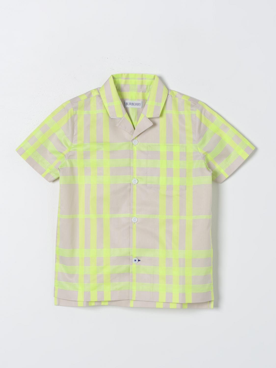 Burberry Kids Shirt BURBERRY KIDS Kids colour White