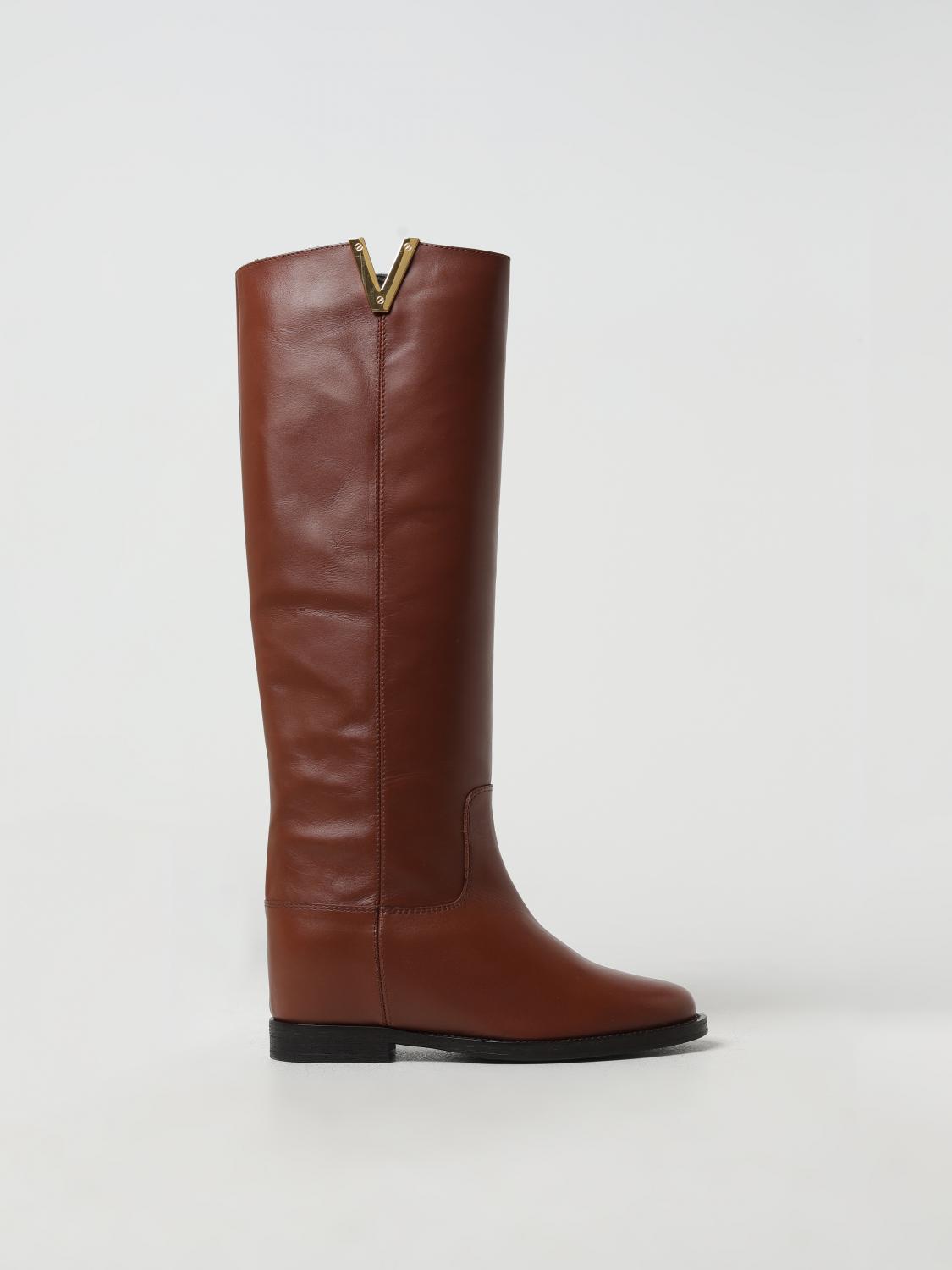 Via Roma 15 Boots VIA ROMA 15 Woman colour Brown