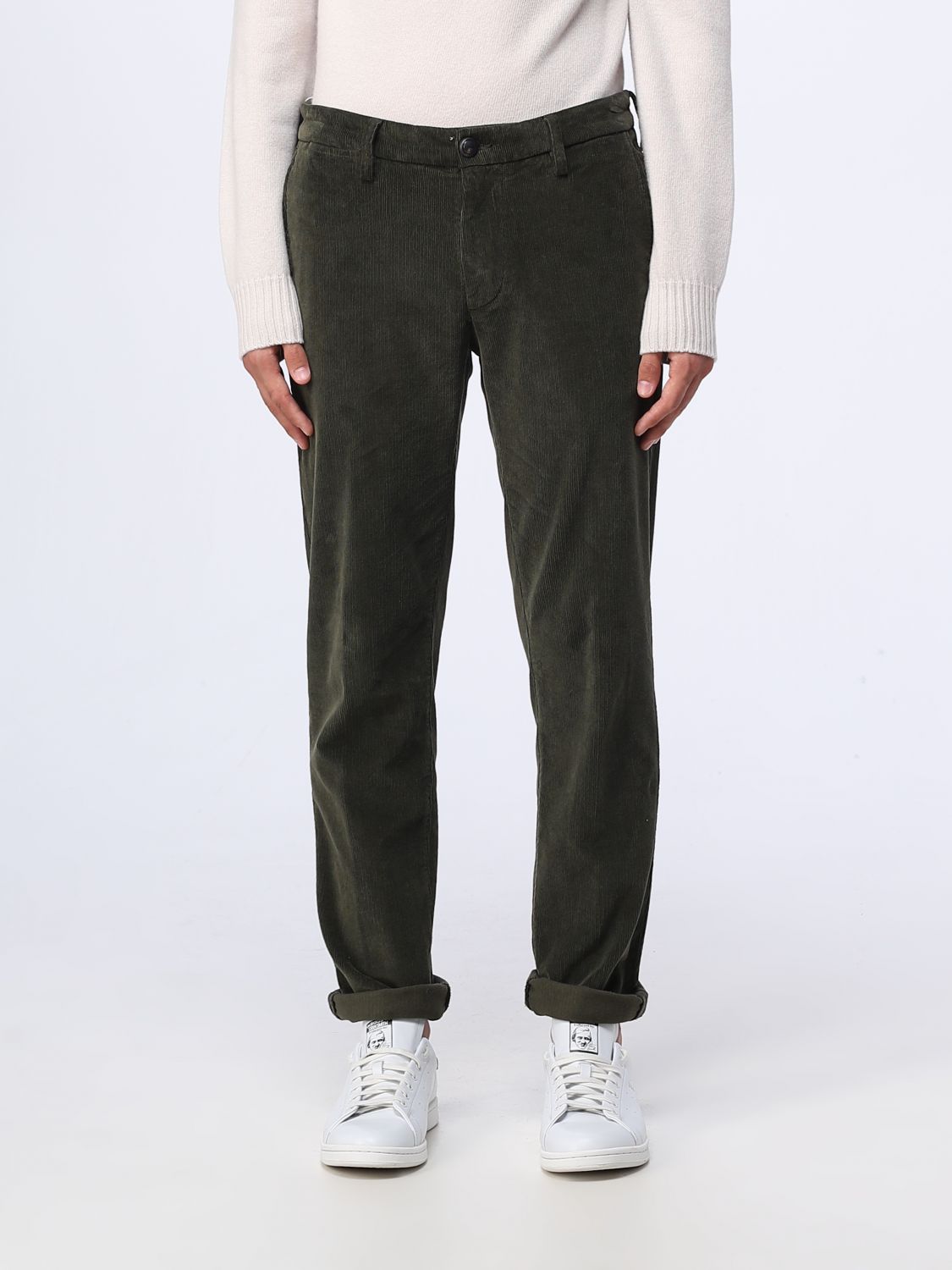 Re-Hash Trousers RE-HASH Men colour Forest Green