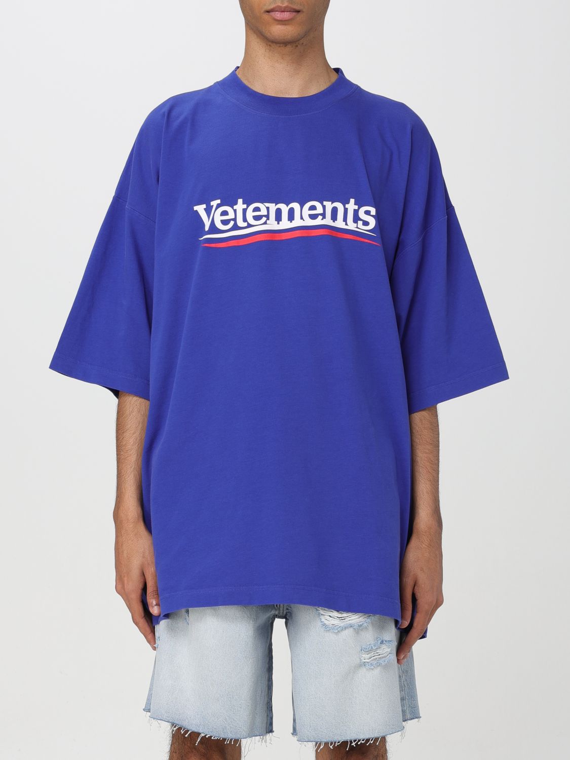 Vetements T-Shirt VETEMENTS Men colour Blue