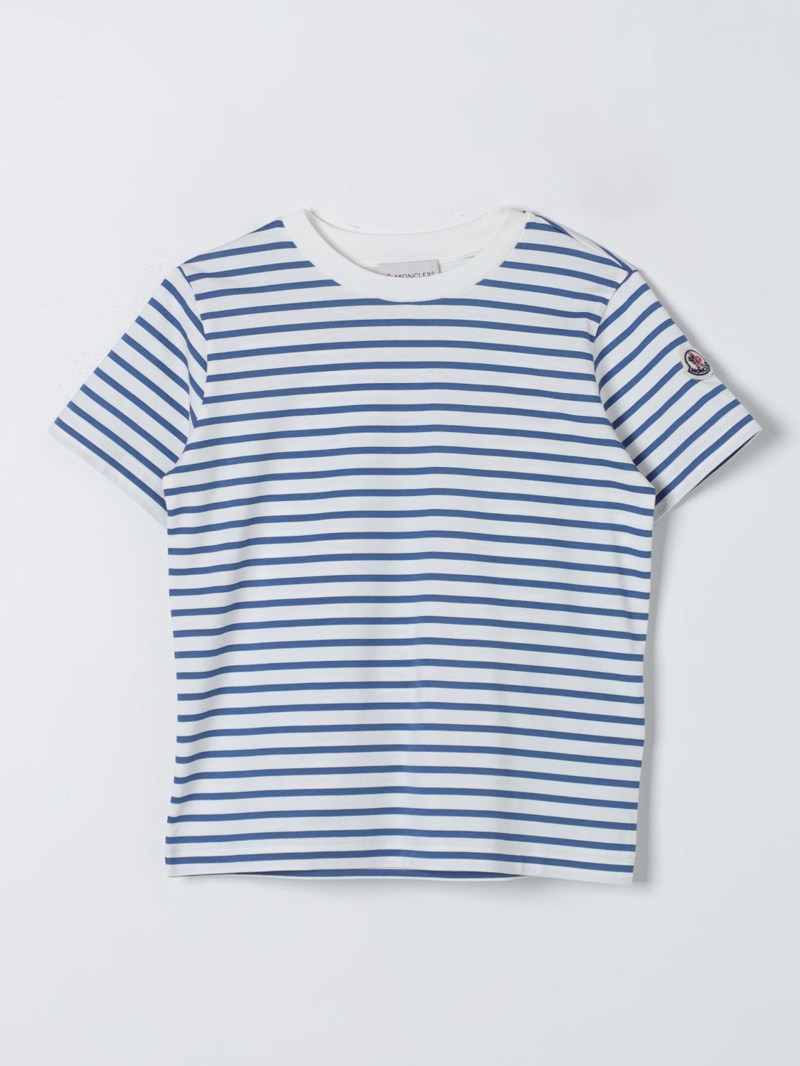 Moncler T-Shirt MONCLER Kids colour Blue