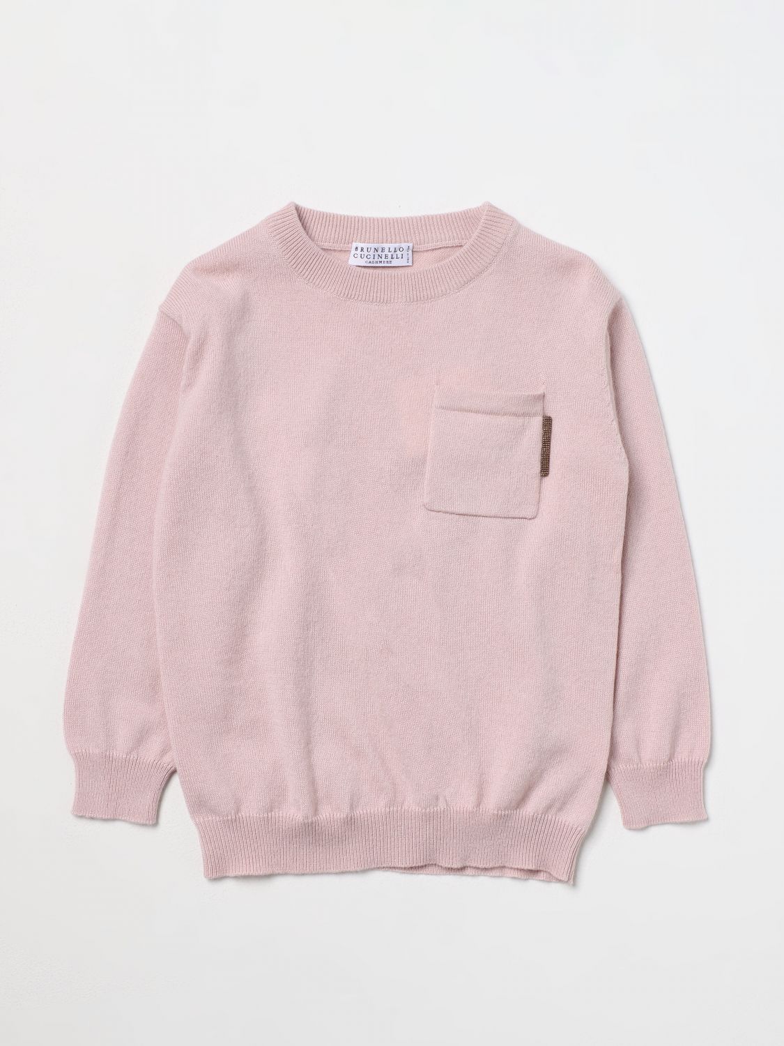 Brunello Cucinelli Jumper BRUNELLO CUCINELLI Kids colour Pink