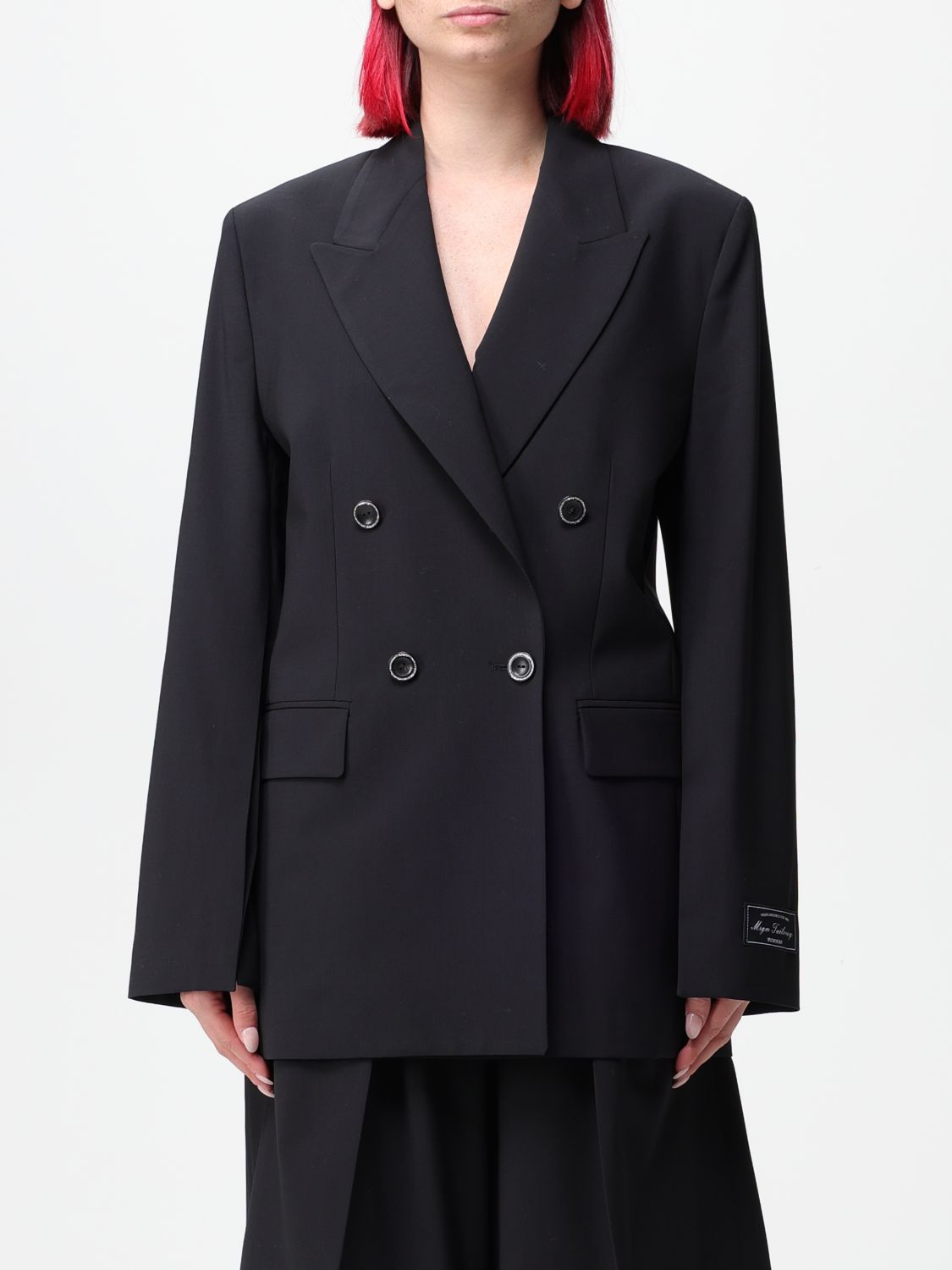 Msgm Jacket MSGM Woman colour Black