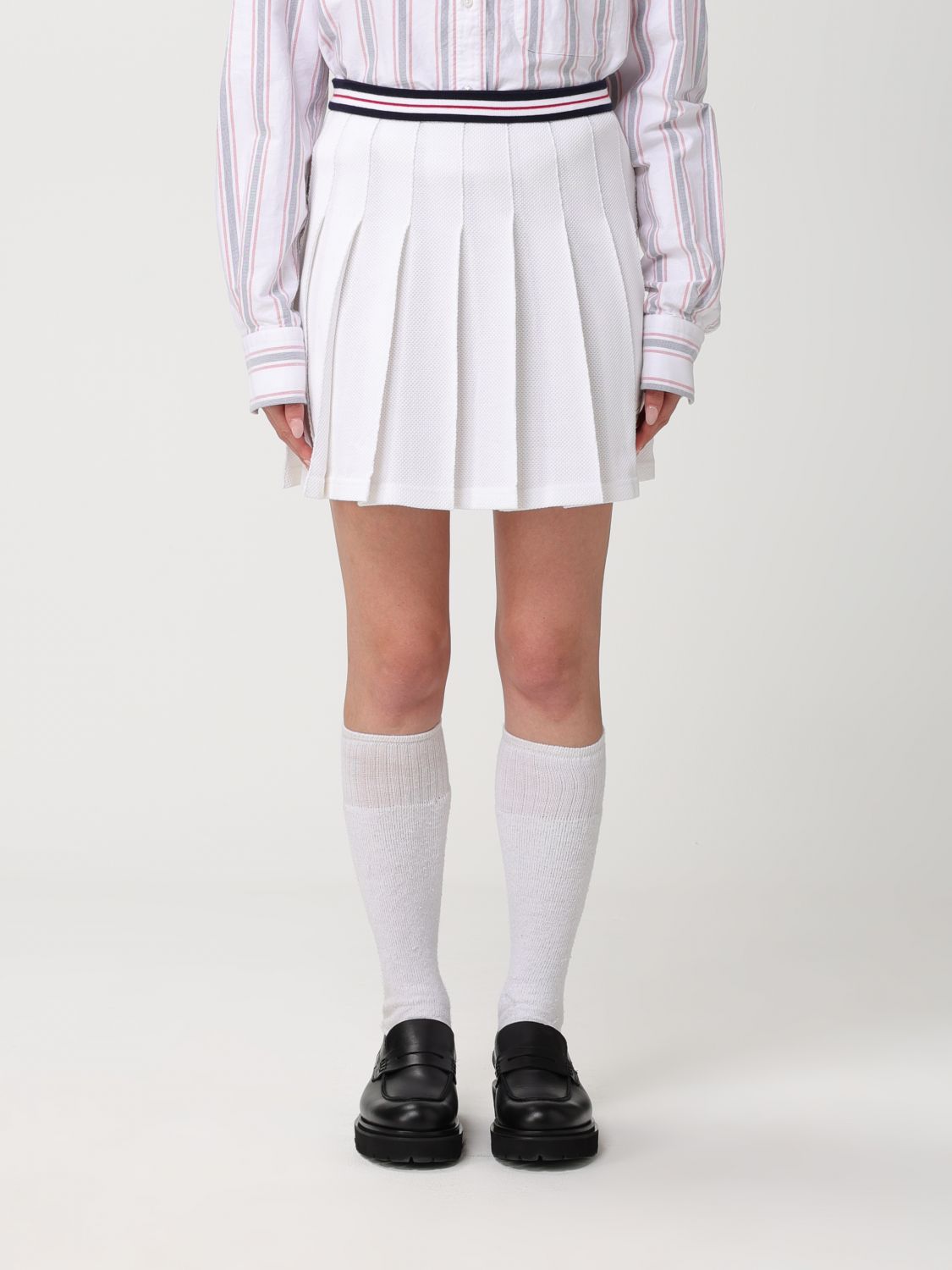 Thom Browne Skirt THOM BROWNE Woman colour White