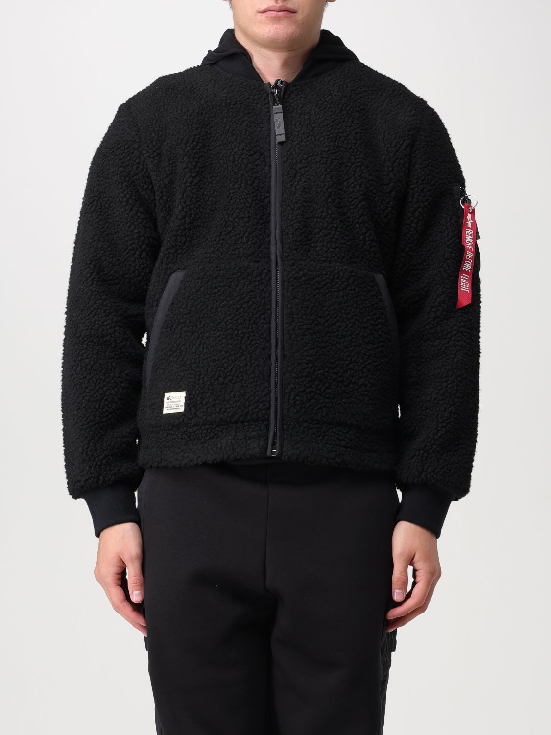 Alpha Industries Jacket ALPHA INDUSTRIES Men colour Black