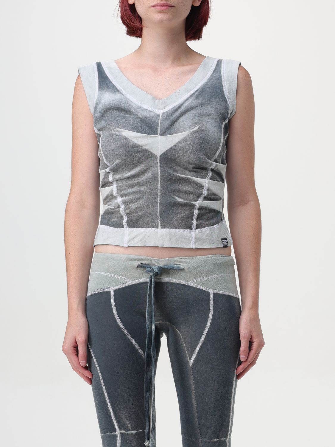 Knwls Top KNWLS Woman color Grey