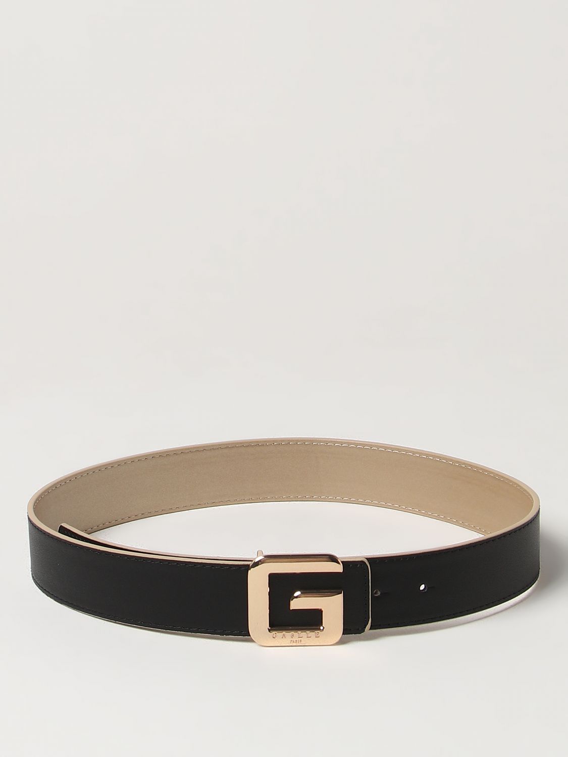 Gaëlle Paris Belt GAËLLE PARIS Woman colour Black