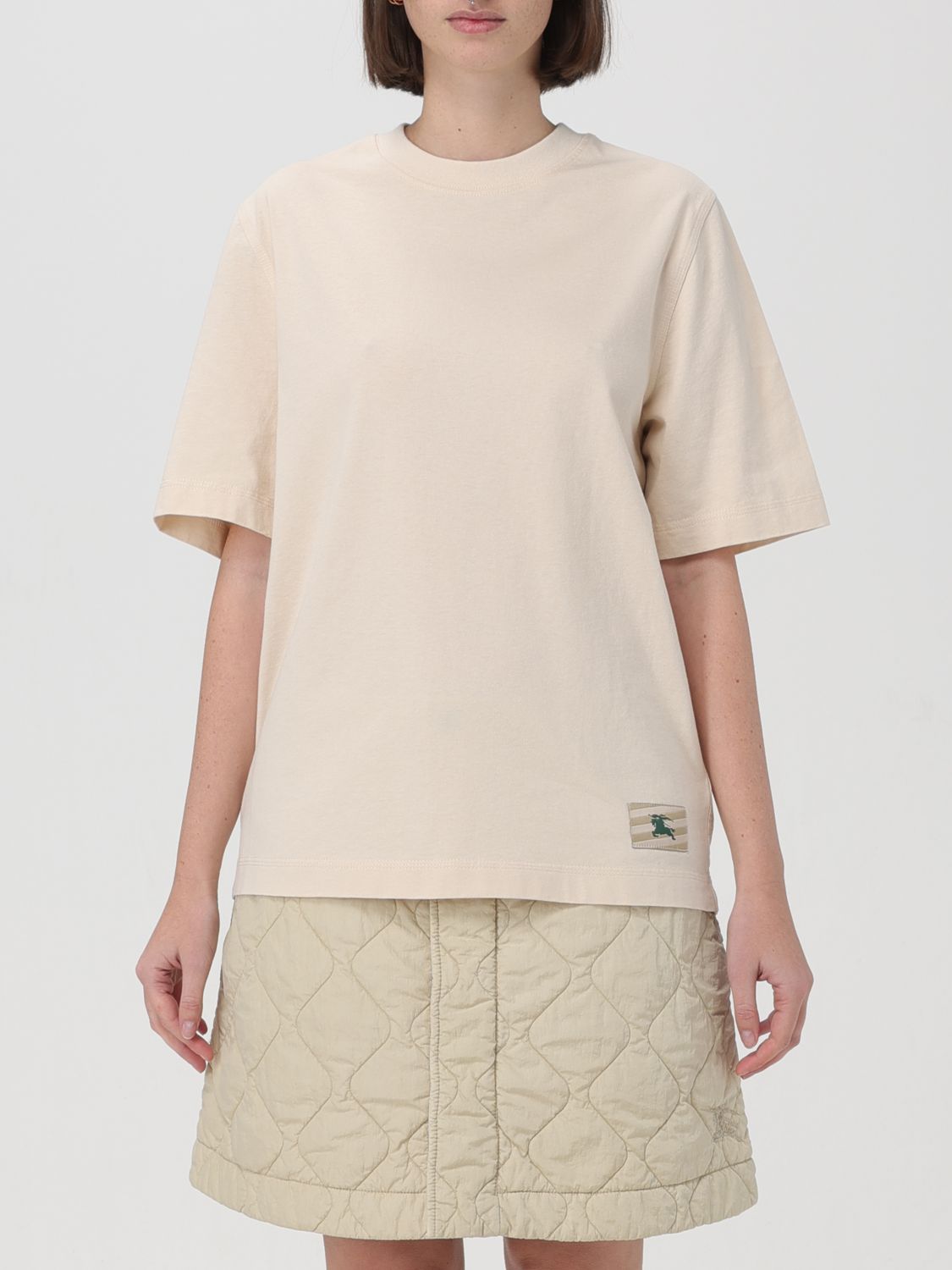 Burberry T-Shirt BURBERRY Woman colour Beige