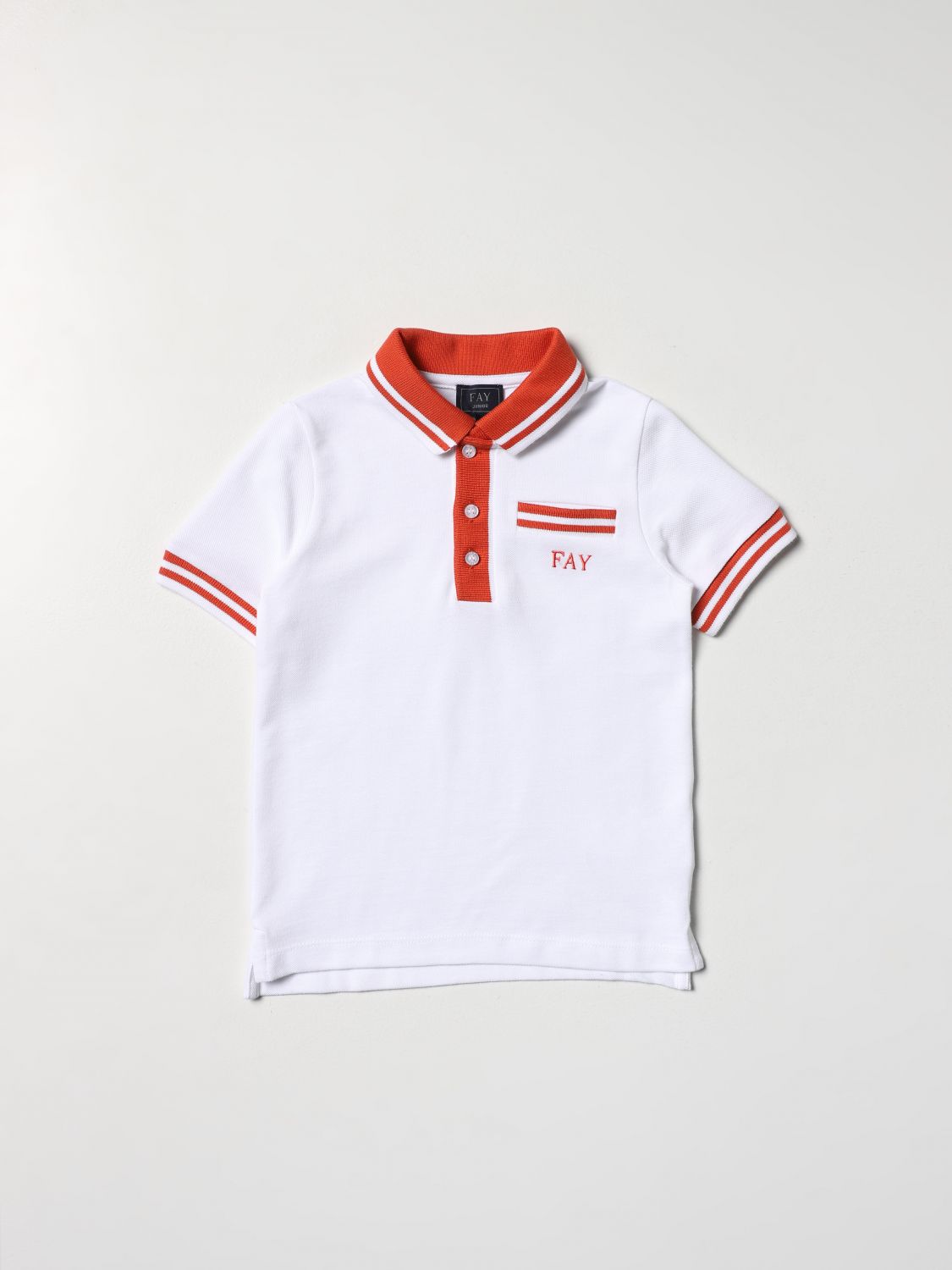 Fay Polo Shirt FAY Kids colour White 1