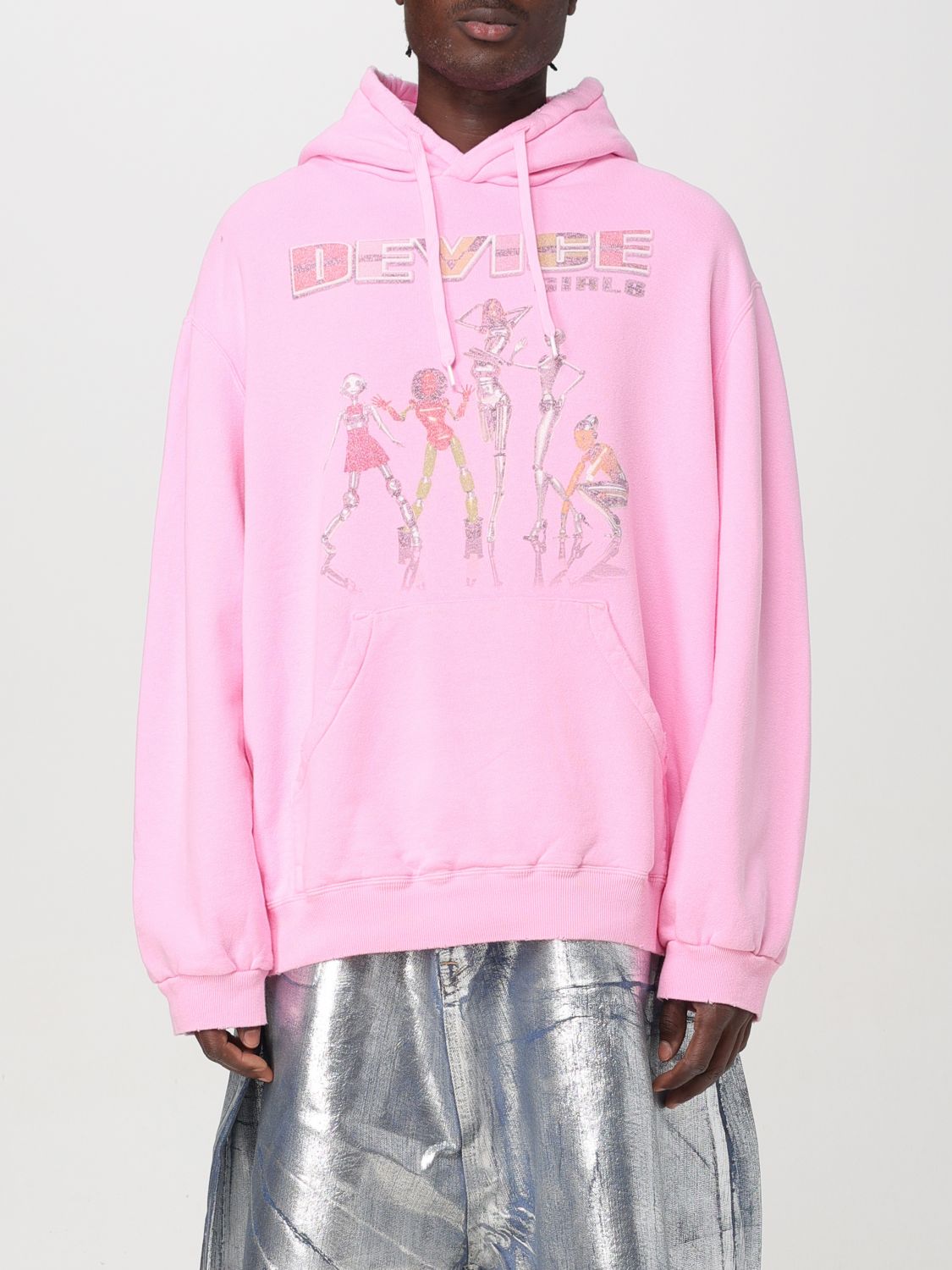 Doublet Sweatshirt DOUBLET Men color Pink