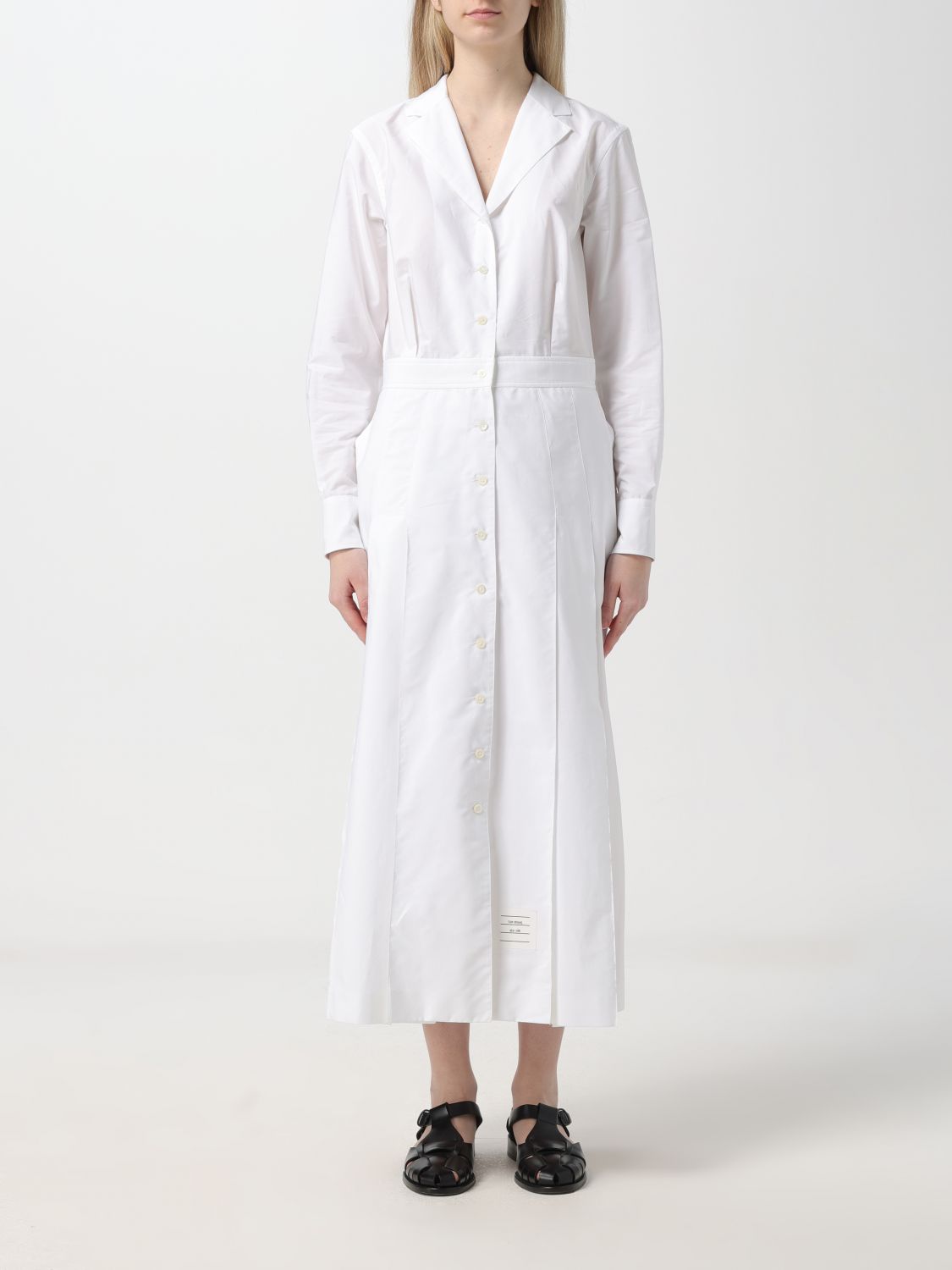 Thom Browne Dress THOM BROWNE Woman color White