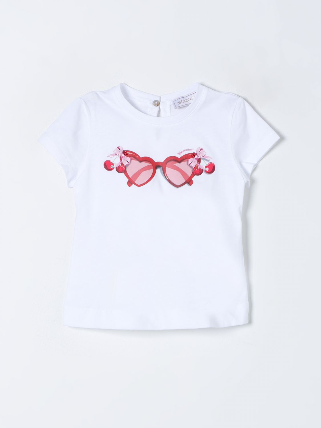 Monnalisa T-Shirt MONNALISA Kids colour White