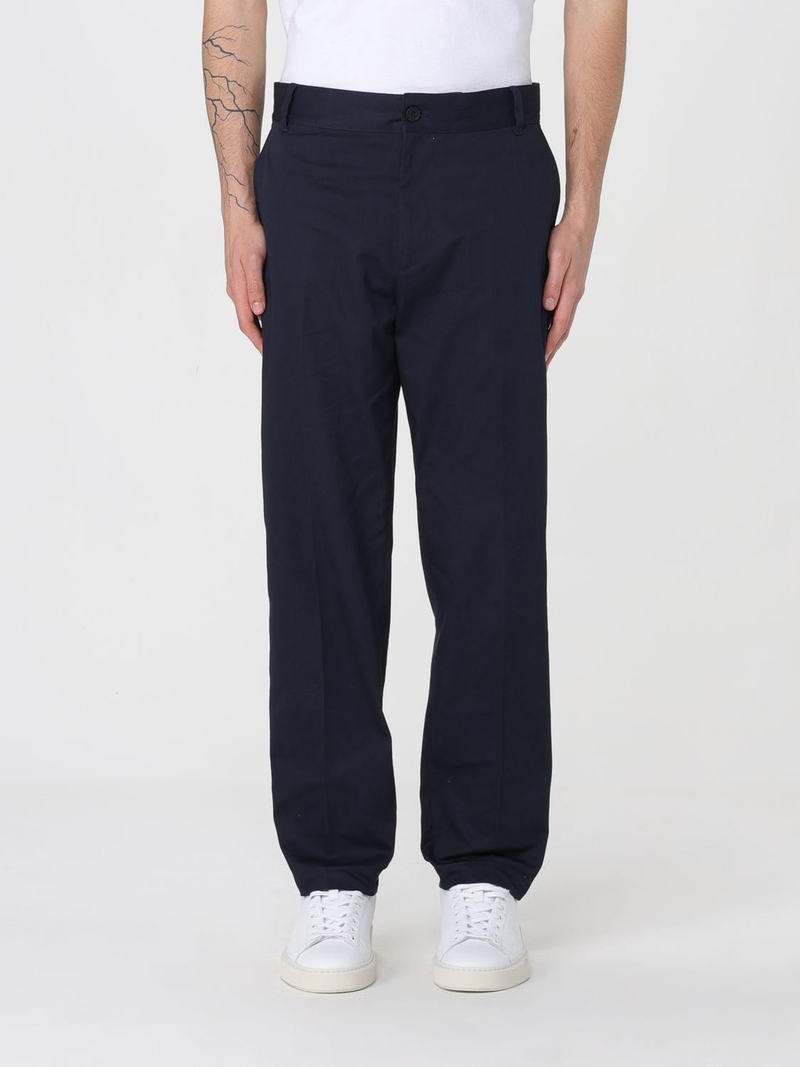 Maison Kitsuné Trousers MAISON KITSUNÉ Men colour Navy