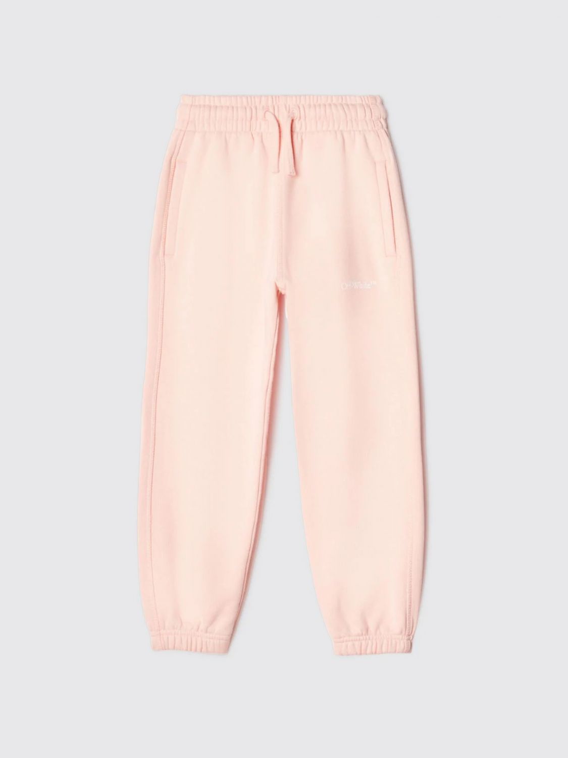 Off-White Kids Pants OFF-WHITE KIDS Kids color Pink