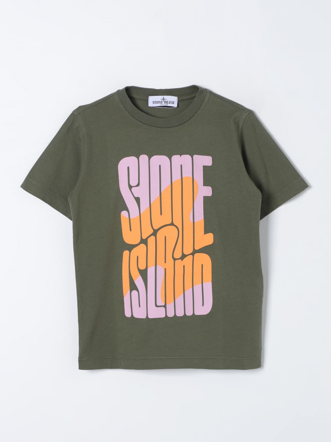 Stone Island Junior T-Shirt STONE ISLAND JUNIOR Kids colour Olive