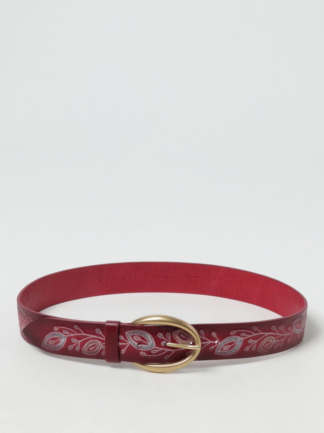 Orciani Belt ORCIANI Woman color Red