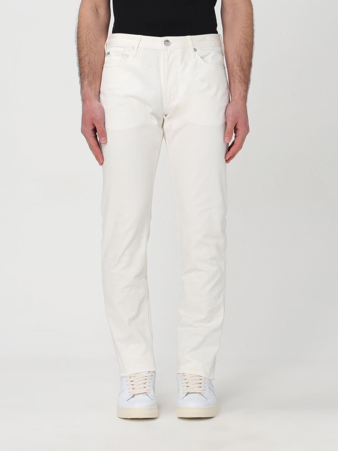 Emporio Armani Jeans EMPORIO ARMANI Men colour Yellow Cream