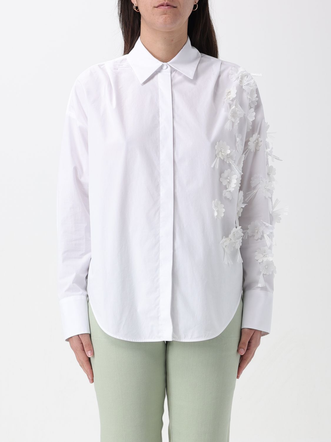 Lorena Antoniazzi Shirt LORENA ANTONIAZZI Woman colour White