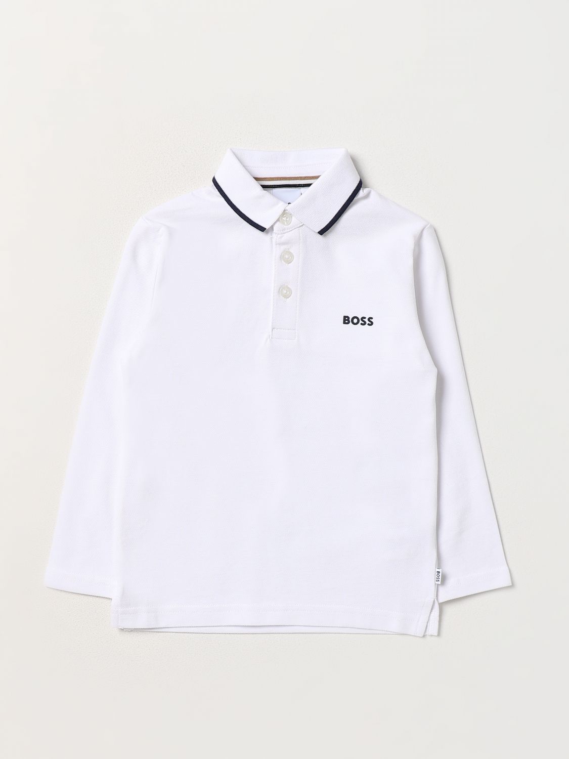 Boss Kidswear Polo Shirt BOSS KIDSWEAR Kids colour White