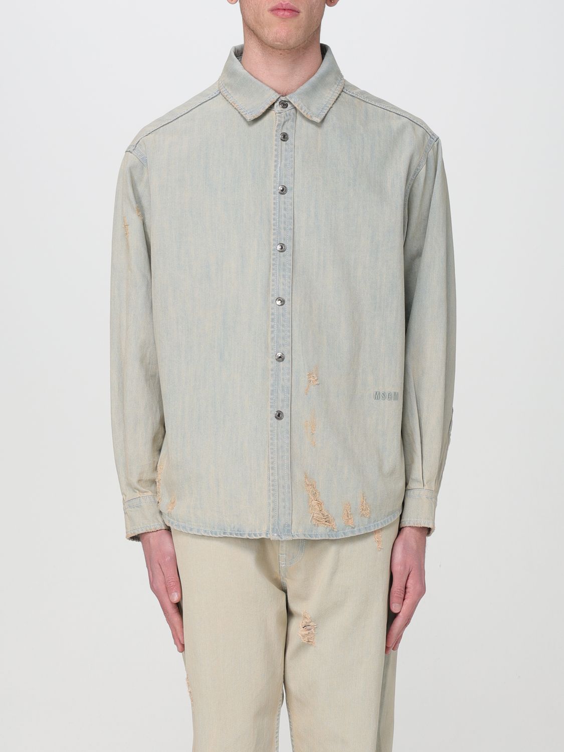 Msgm Shirt MSGM Men colour Sand