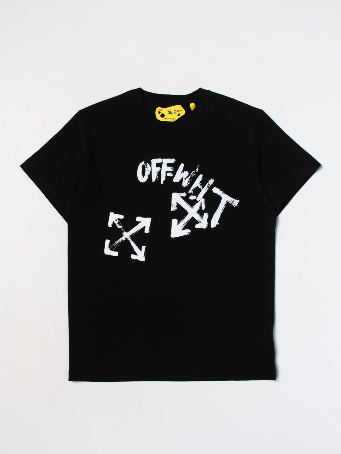 OFF-WHITE T-Shirt OFF-WHITE Kids colour Black