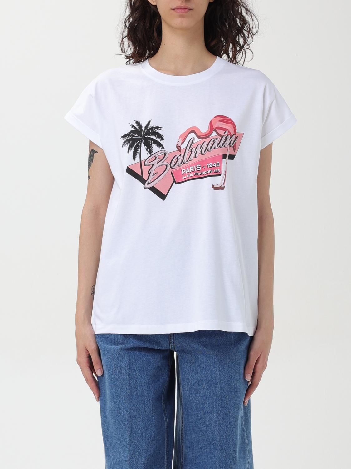 Balmain T-Shirt BALMAIN Woman color White