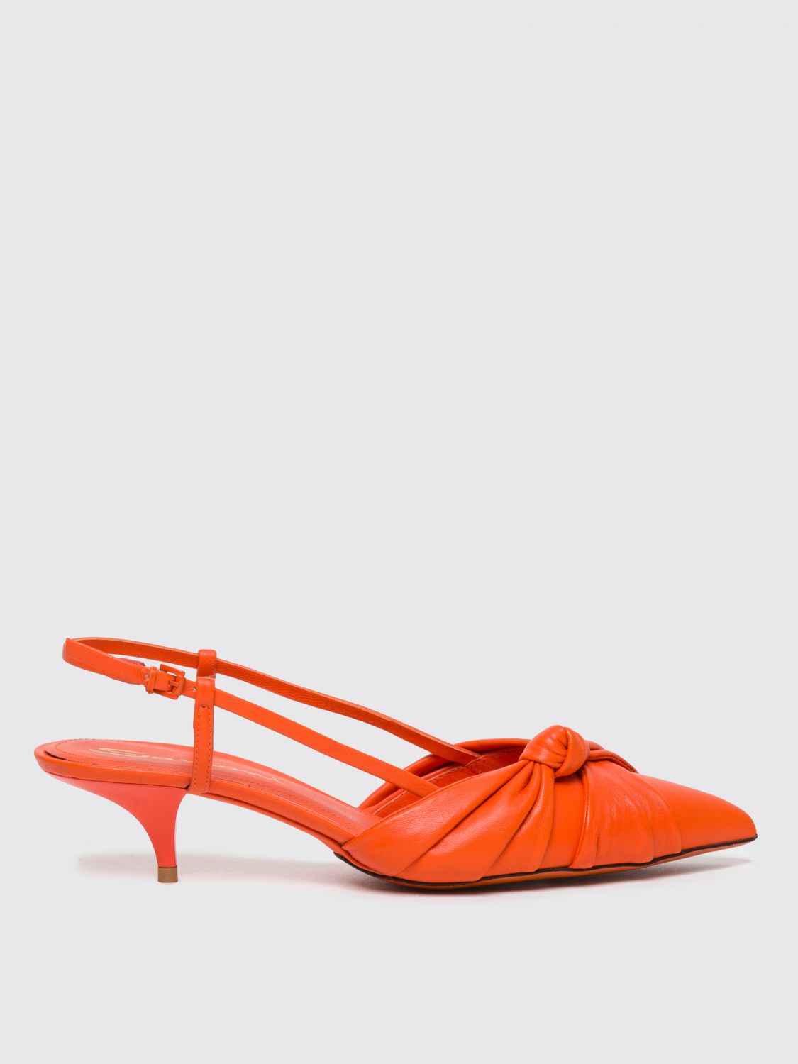 Santoni High Heel Shoes SANTONI Woman colour Orange