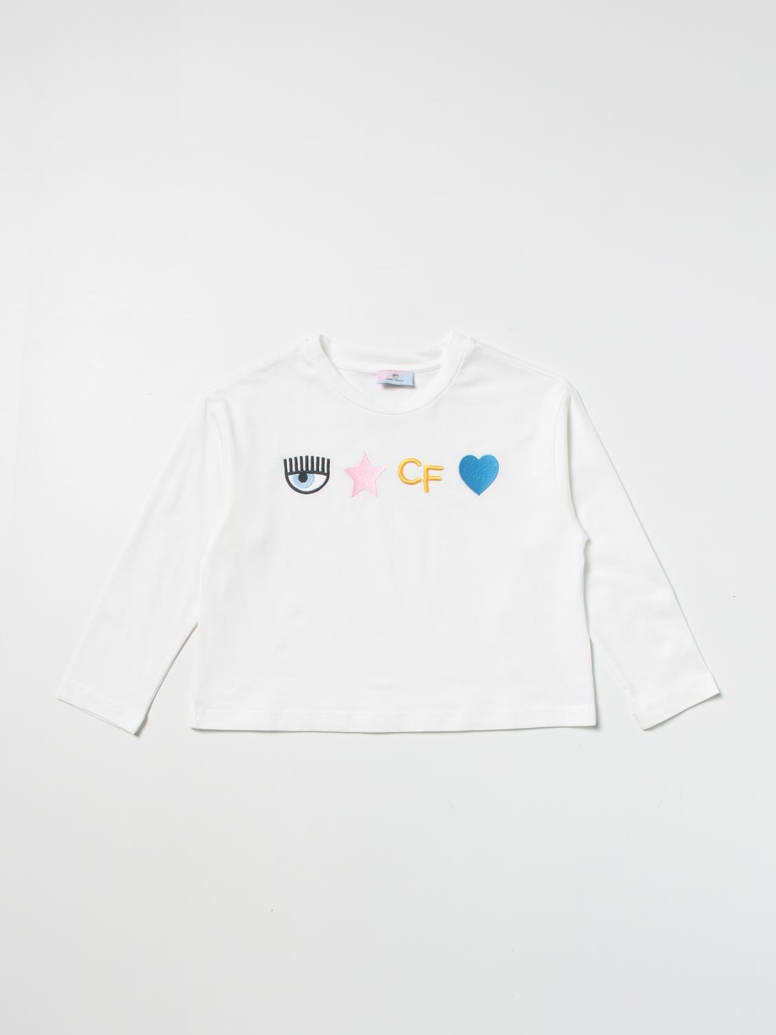 CHIARA FERRAGNI T-Shirt CHIARA FERRAGNI Kids colour Yellow Cream