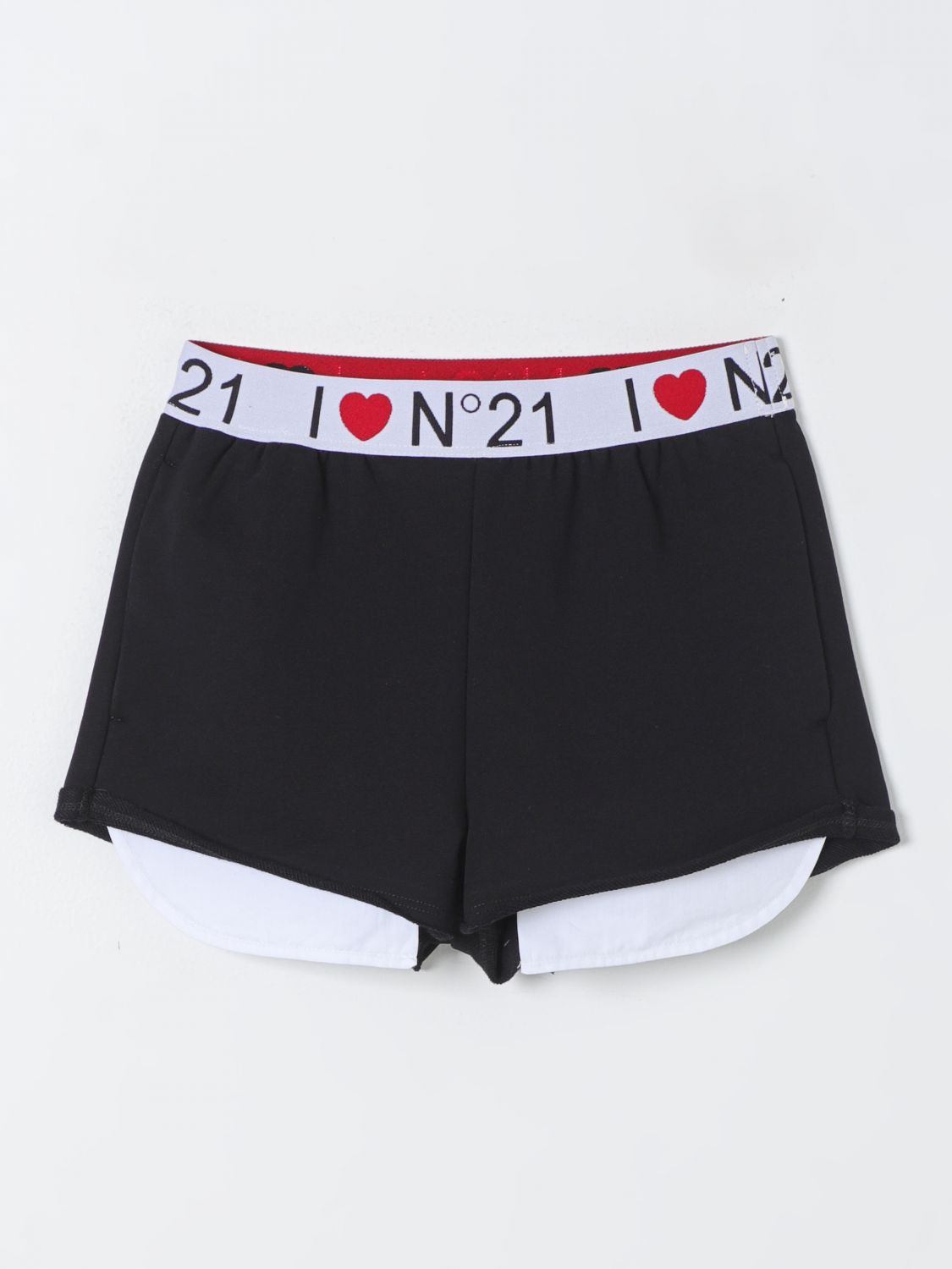 N° 21 Short N° 21 Kids colour Black