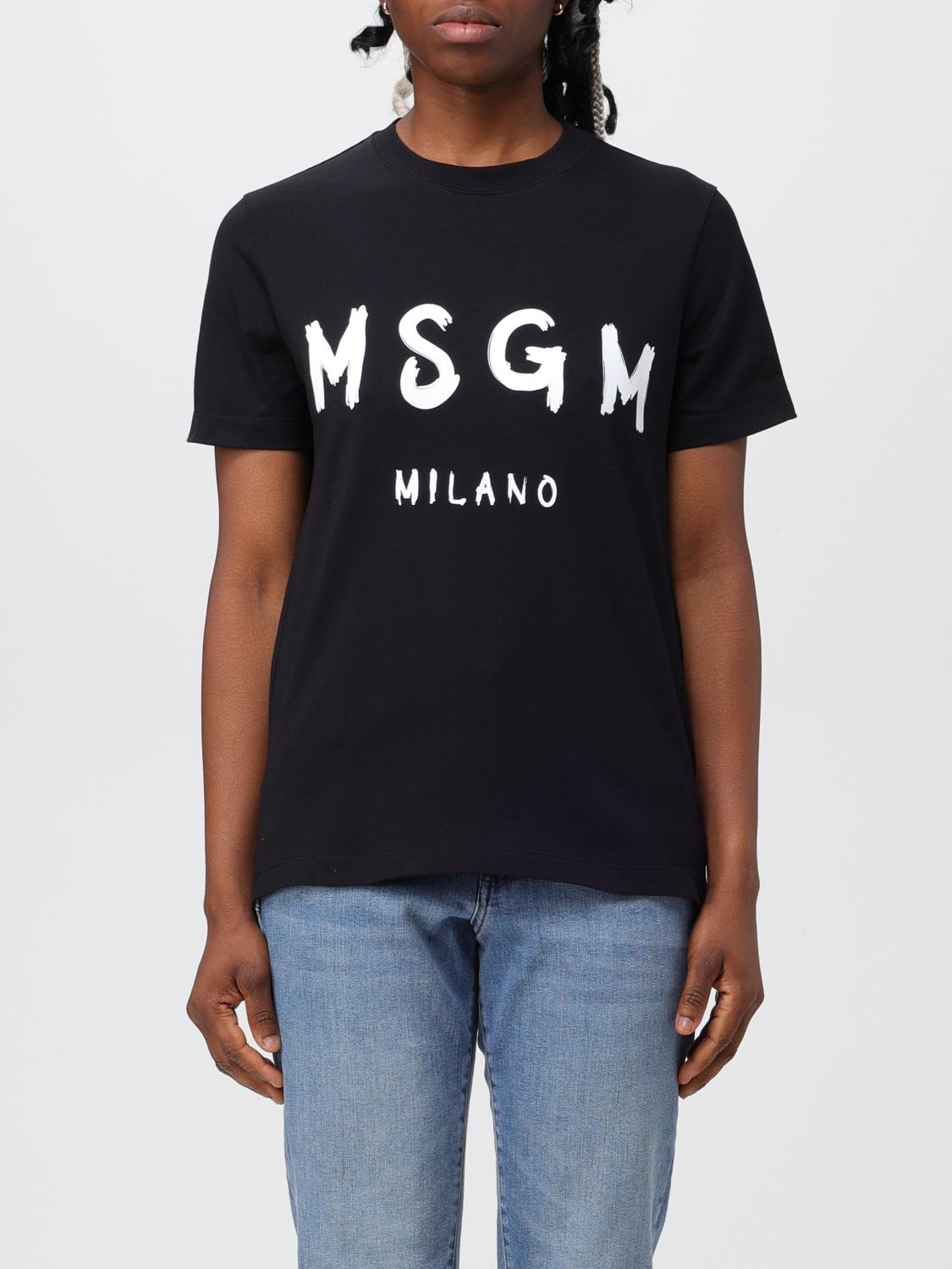 Msgm T-Shirt MSGM Woman colour Black