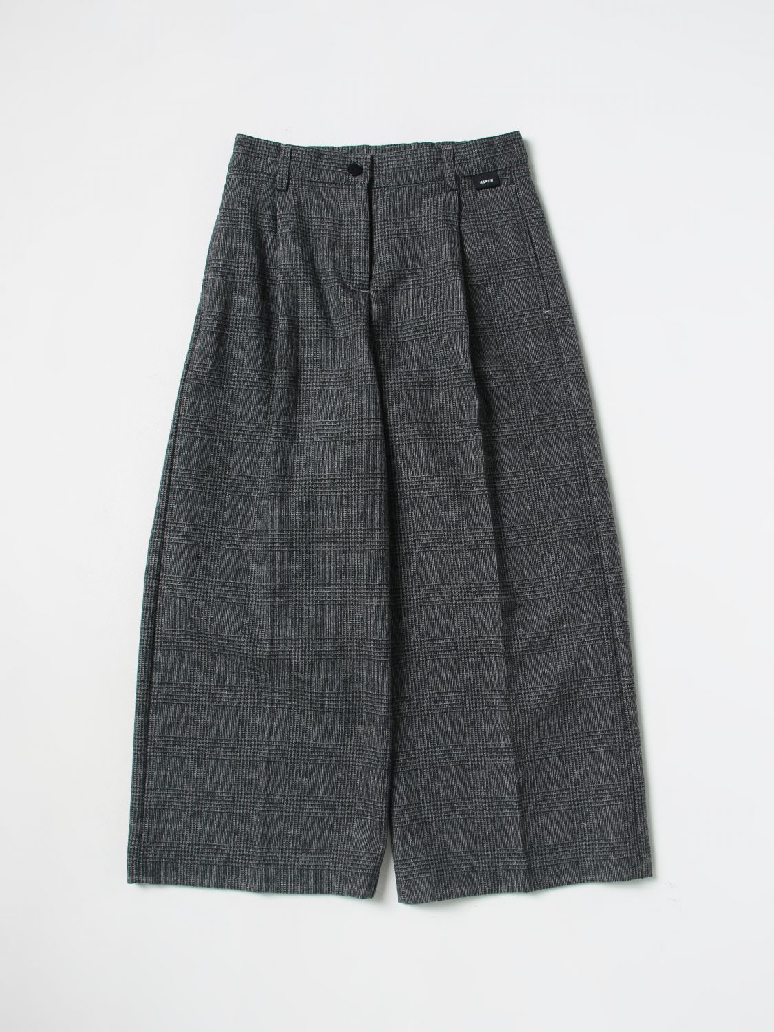 Aspesi Trousers ASPESI Kids colour Charcoal