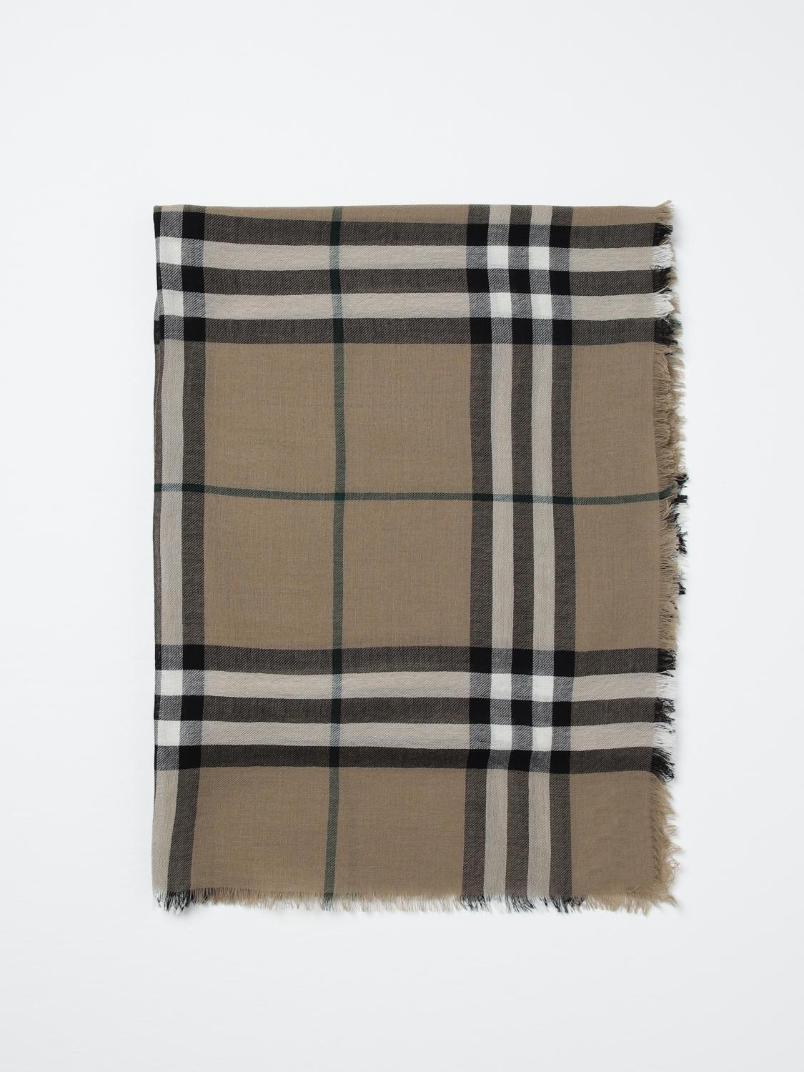 Burberry Scarf BURBERRY Men color Brown