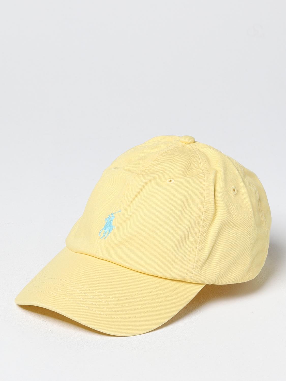 Polo Ralph Lauren Hat POLO RALPH LAUREN Men colour Yellow