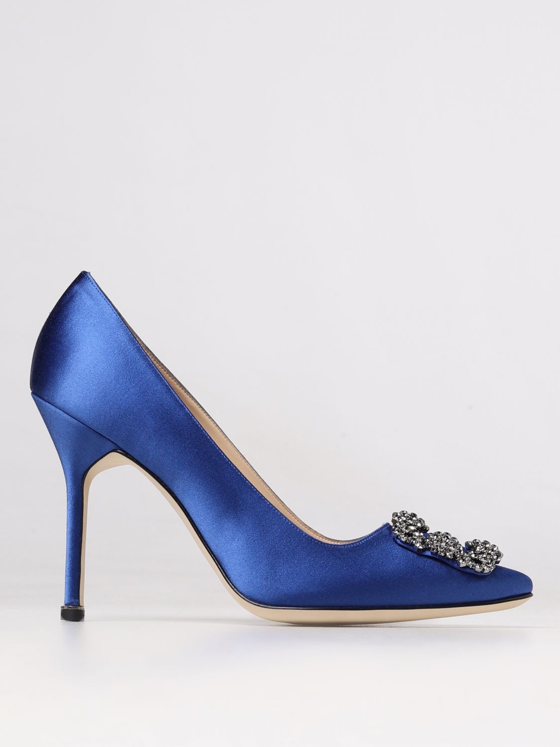 Manolo Blahnik Court Shoes MANOLO BLAHNIK Woman colour Royal Blue